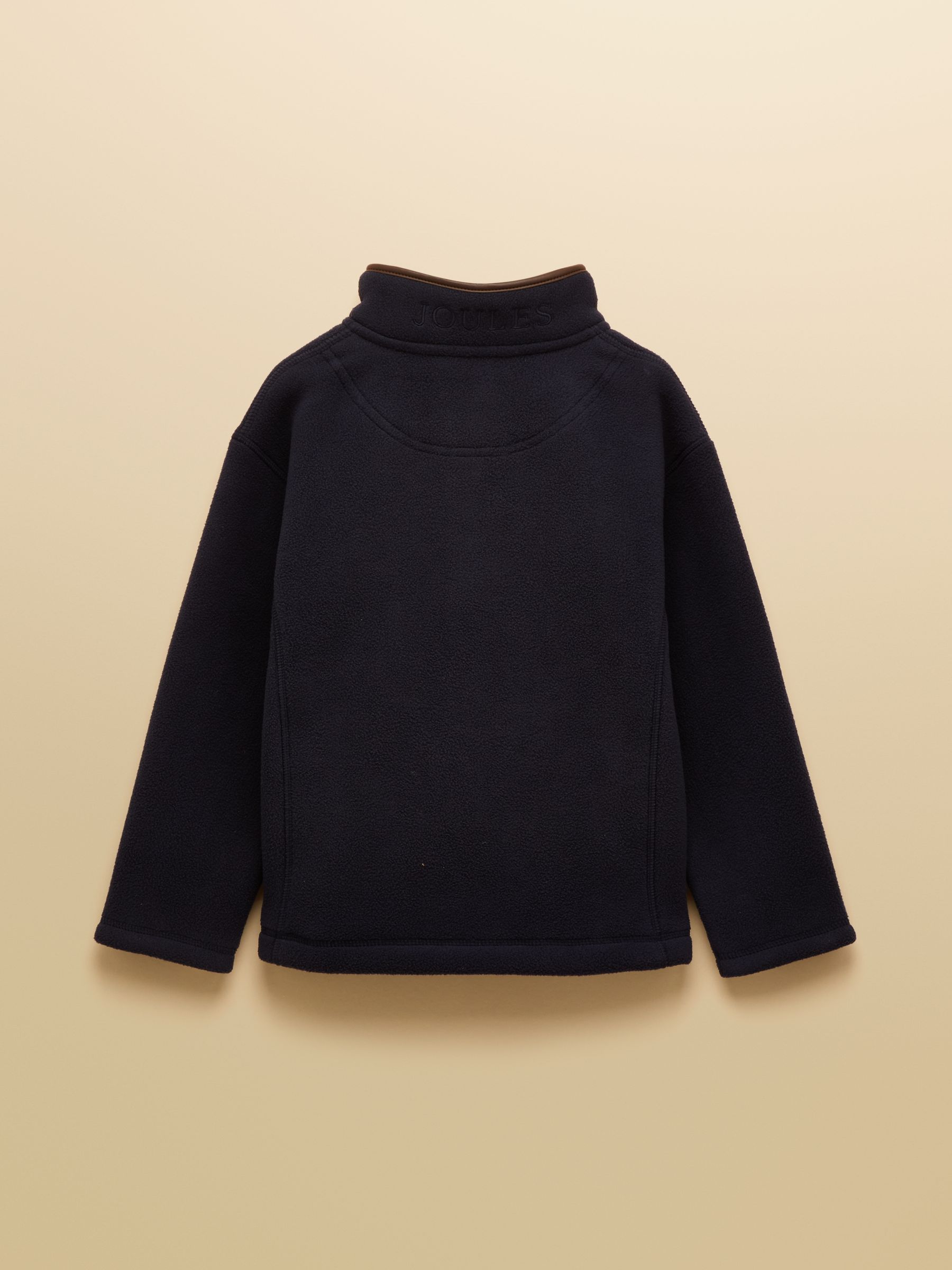 Kids' Heritage Navy Blue Fleece Quarter Zip - Image 2 of 7