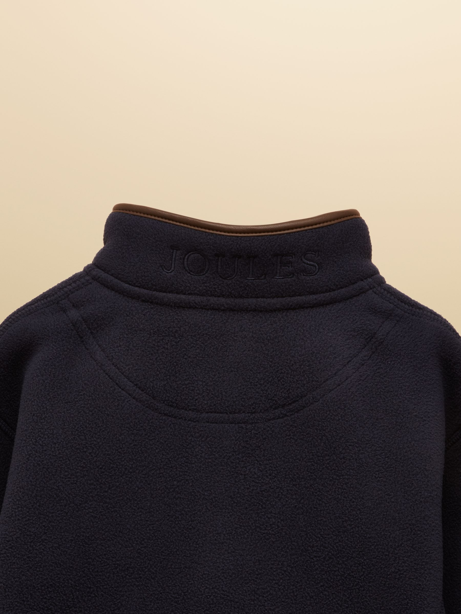 Kids' Heritage Navy Blue Fleece Quarter Zip - Image 4 of 7