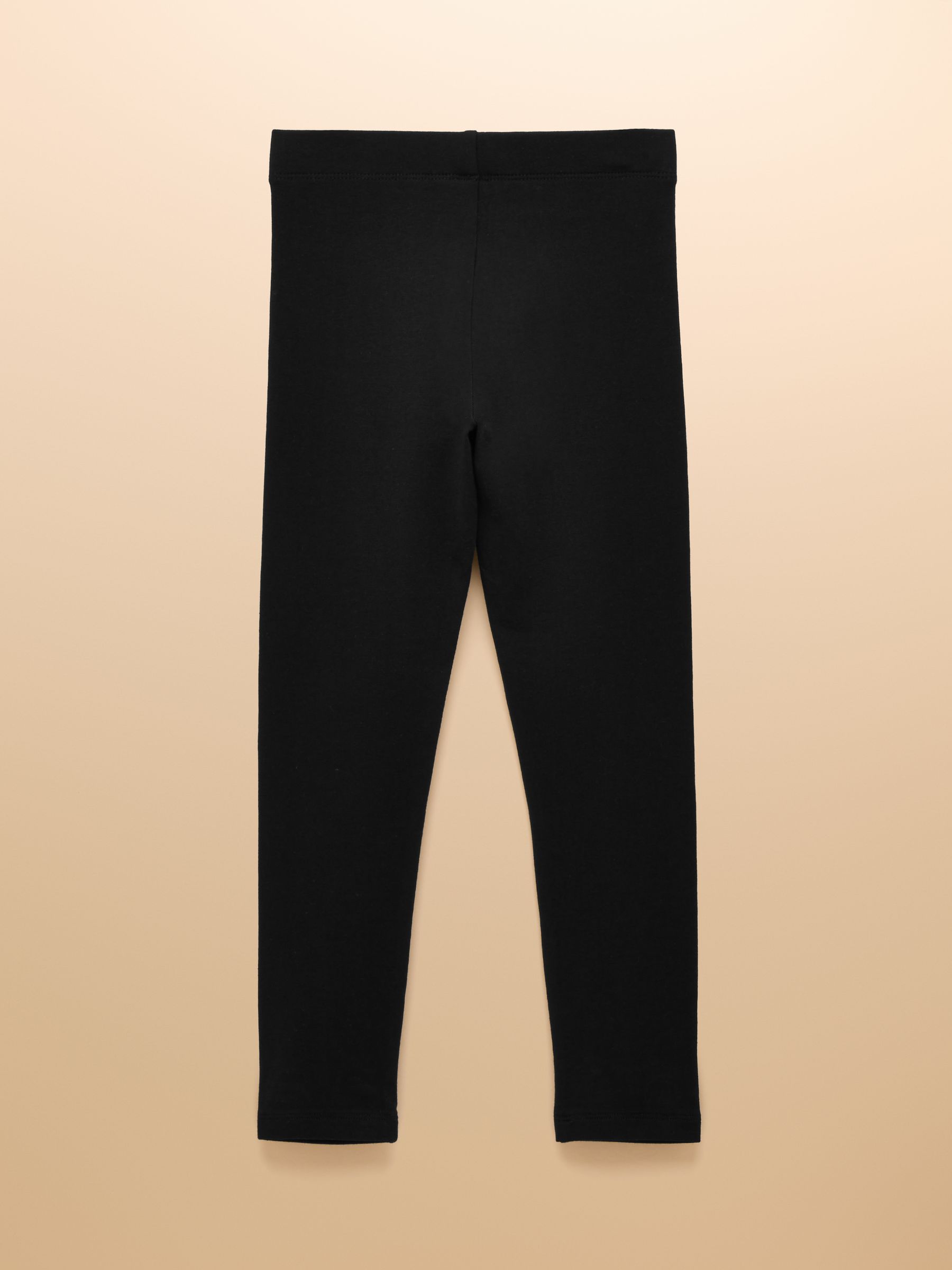 Girls' Deedee Black Jersey Leggings - Image 2 of 4