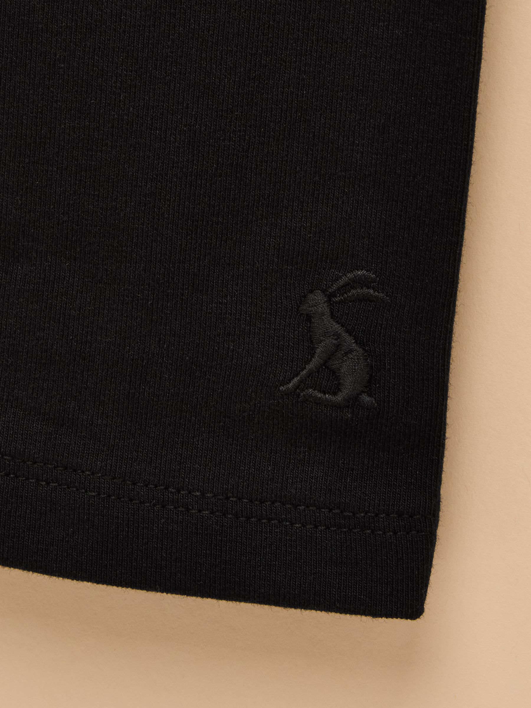 Girls' Deedee Black Jersey Leggings - Image 3 of 4