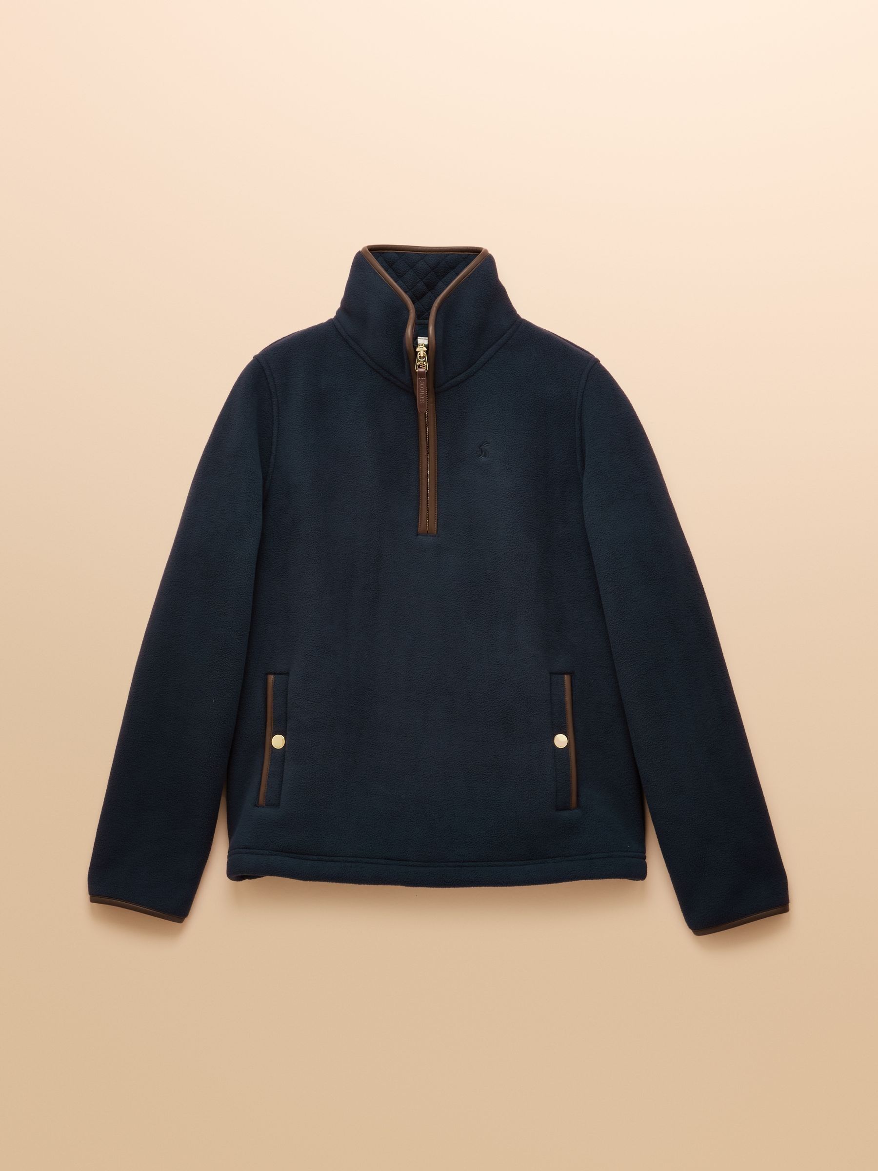Heritage Navy Quarter Zip Fleece - Image 10 of 10