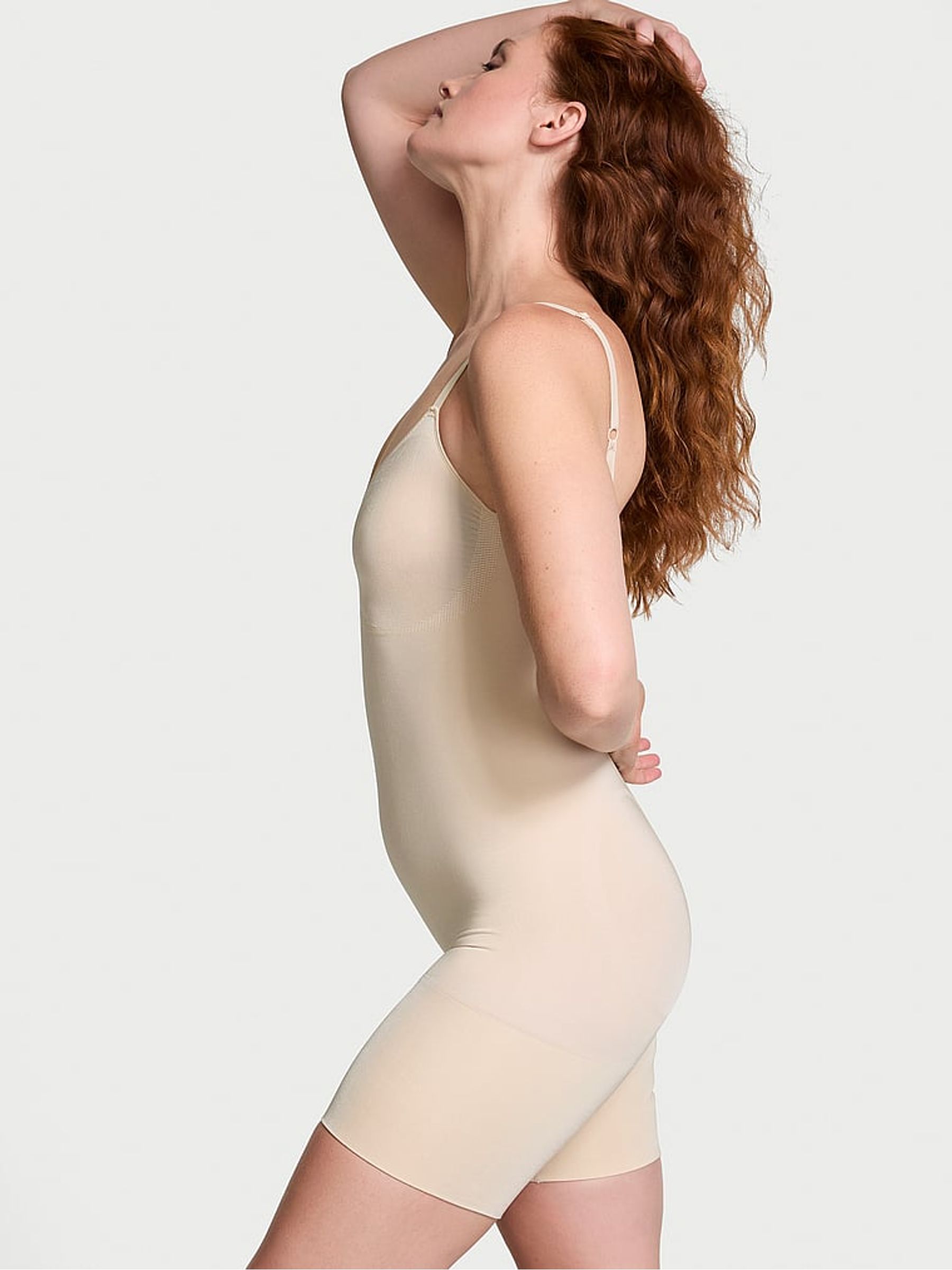 Marzipan Nude Seamless Shaping™ Mid Thigh Bodysuit - Image 3 of 5