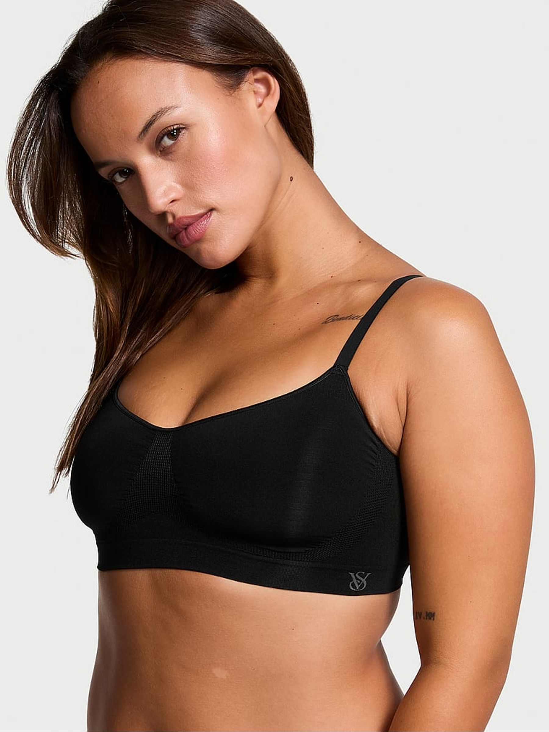 Black Seamless Shaping™ Bralette - Image 1 of 5
