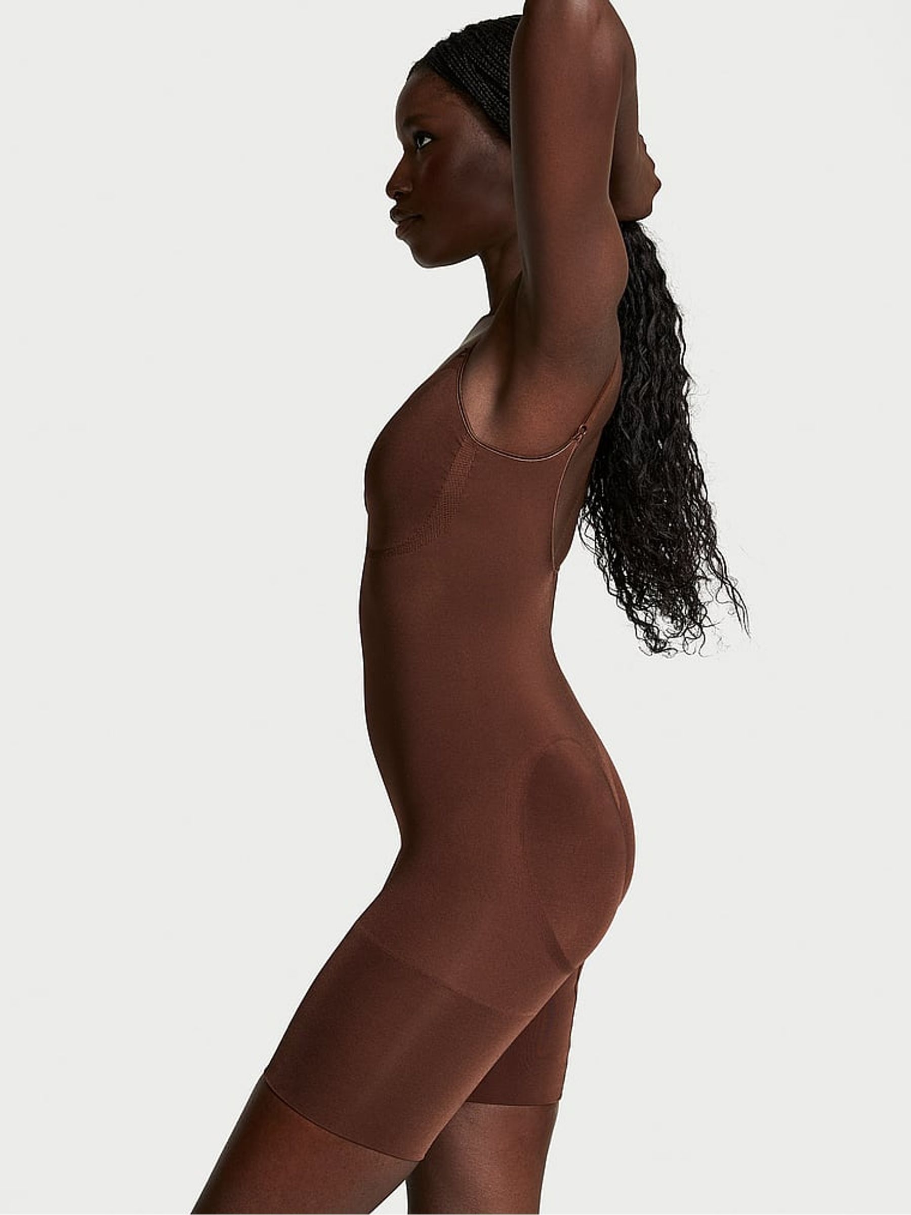 Ganache Nude Seamless Shaping™ Mid Thigh Bodysuit - Image 3 of 5