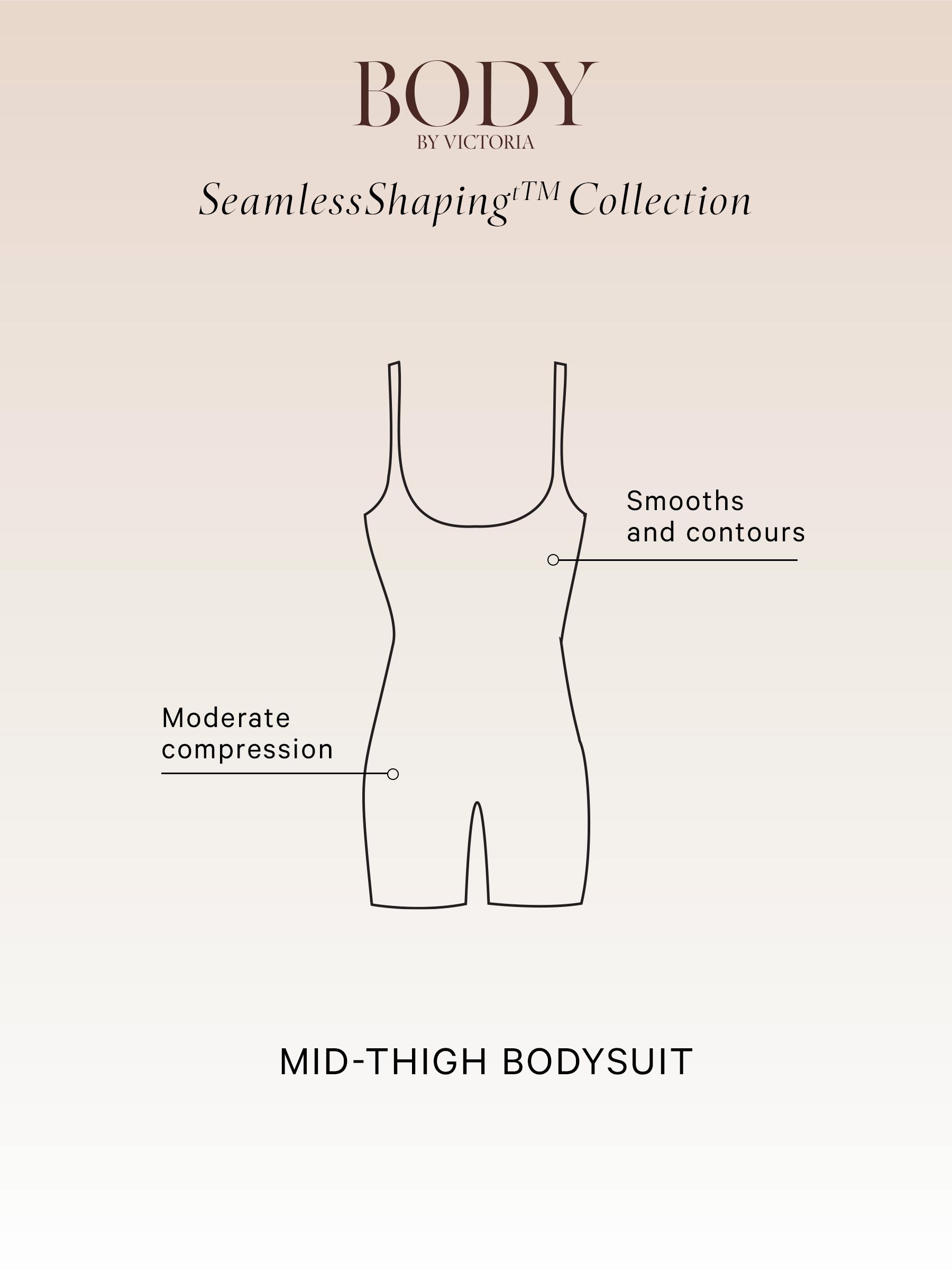 Ganache Nude Seamless Shaping™ Mid Thigh Bodysuit - Image 5 of 5