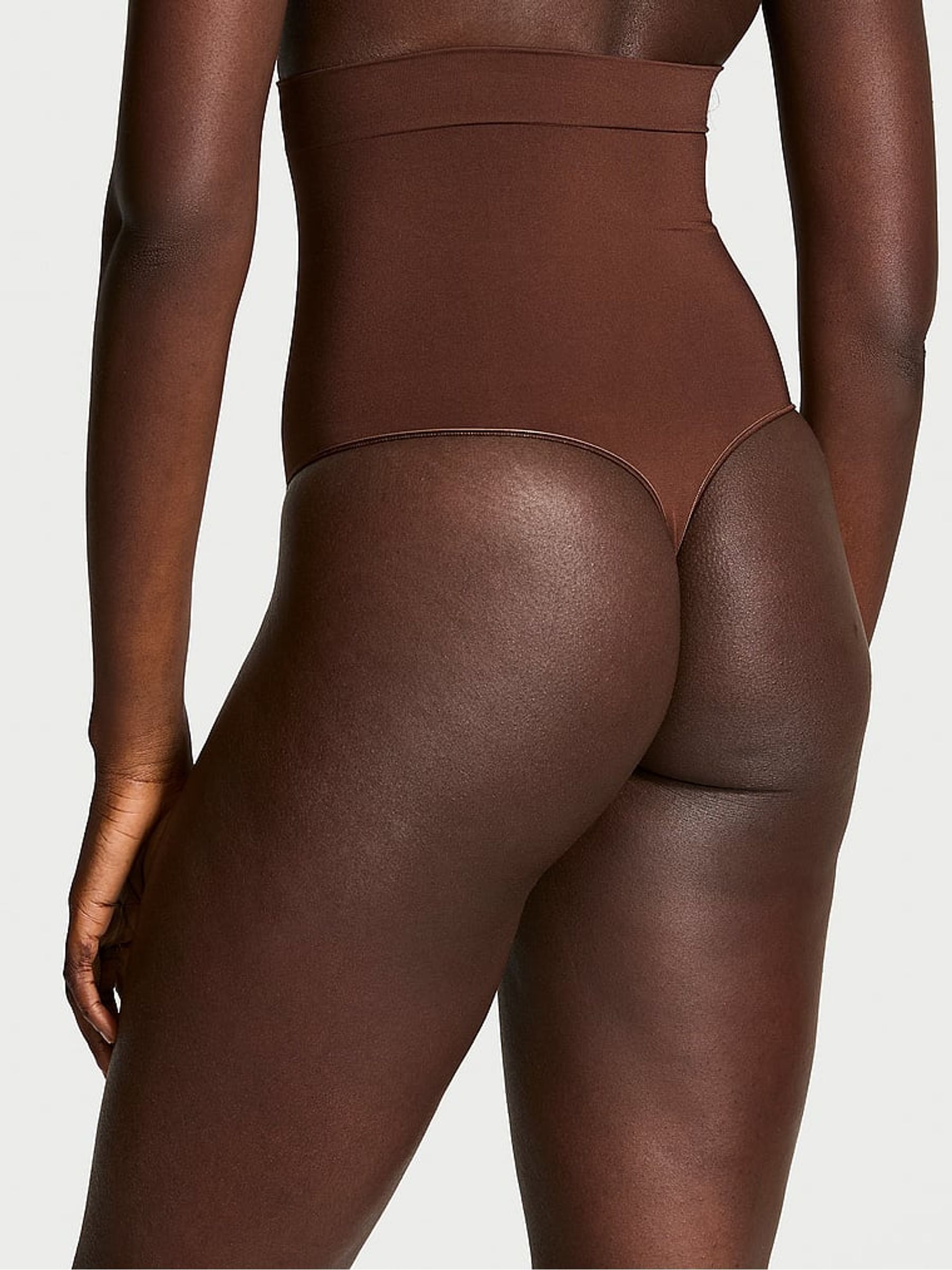 Ganache Nude Thong Seamless Shaping™ Knickers - Image 2 of 3