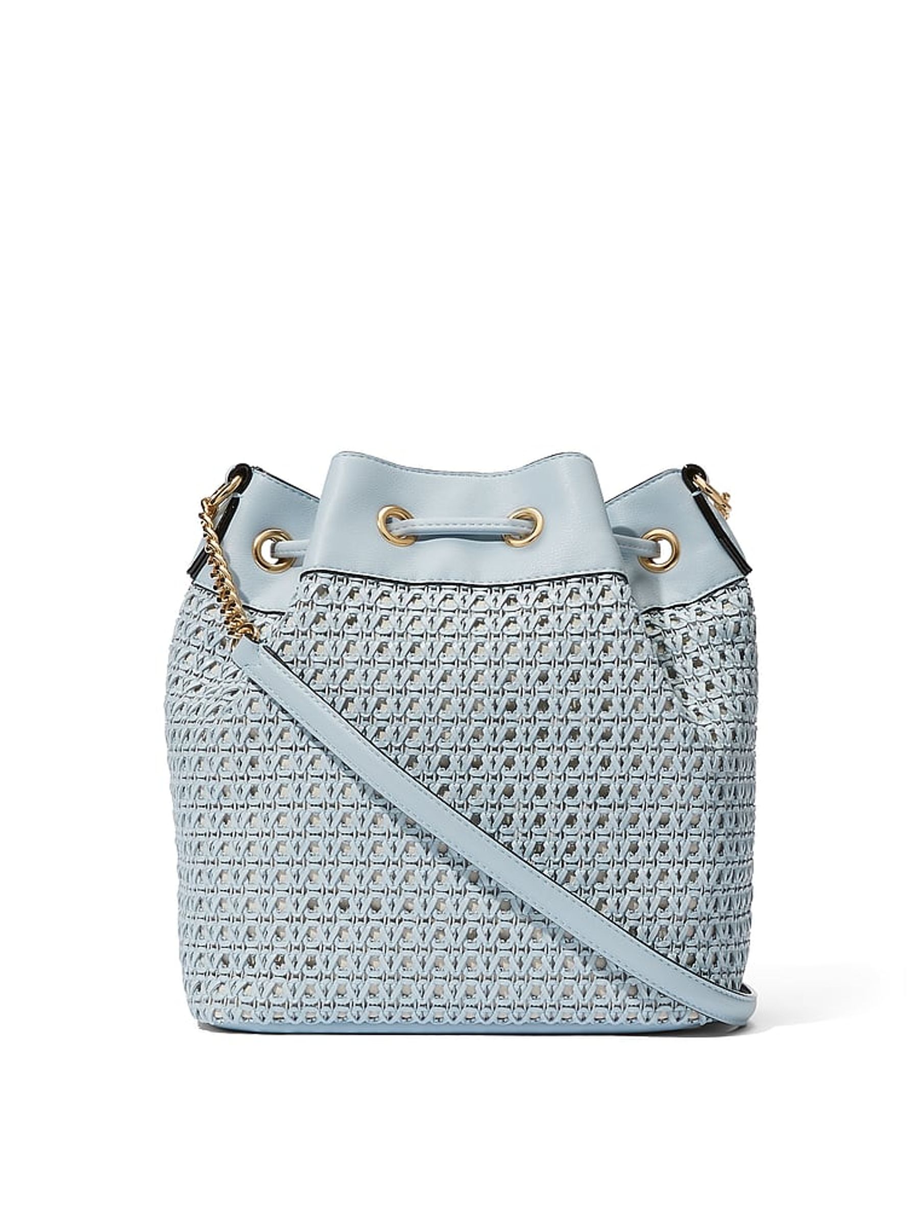 Blue Bucket Crossbody Bag - Image 2 of 2