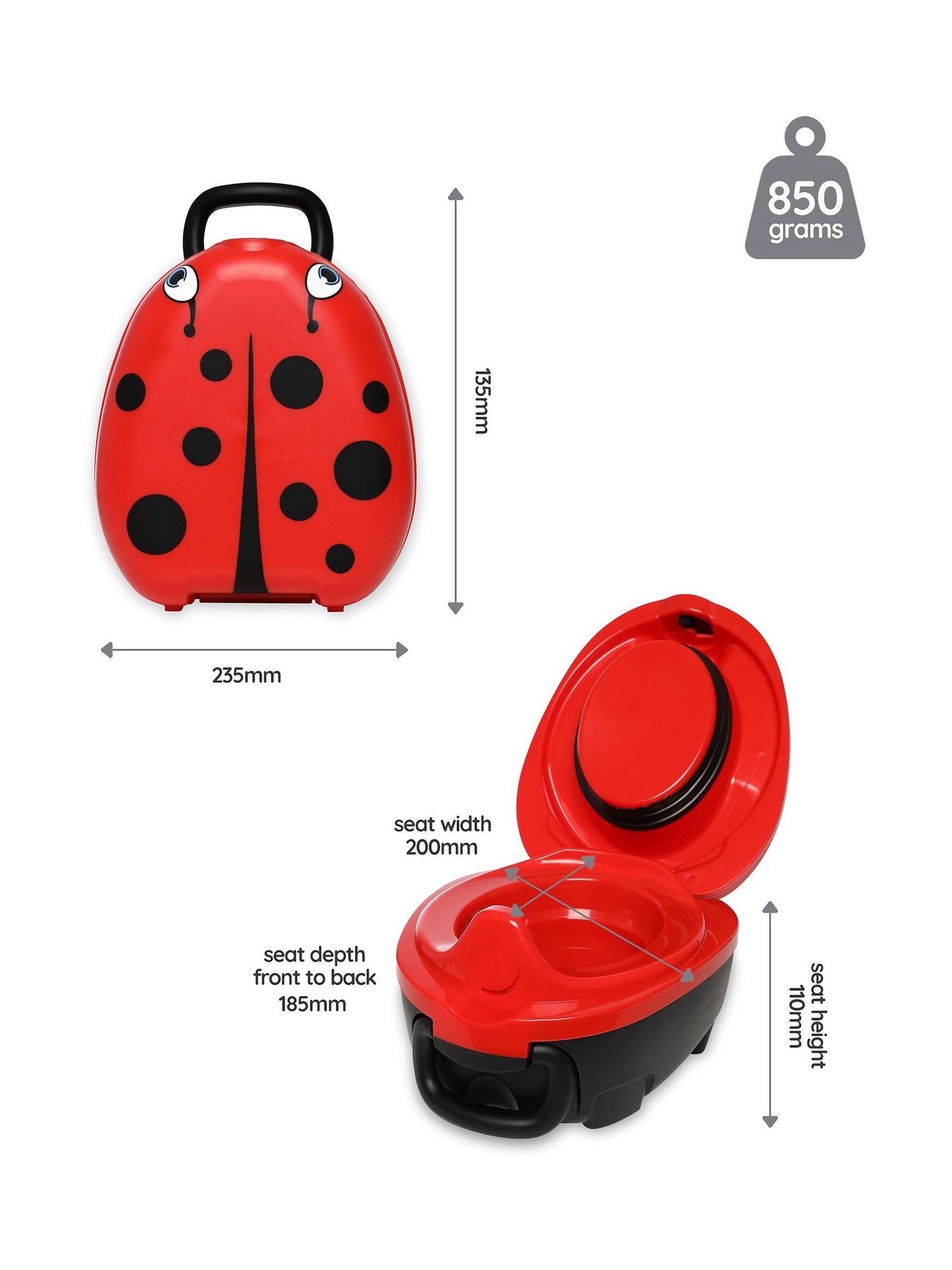 Ladybird Travel Potty - Image 5 of 6