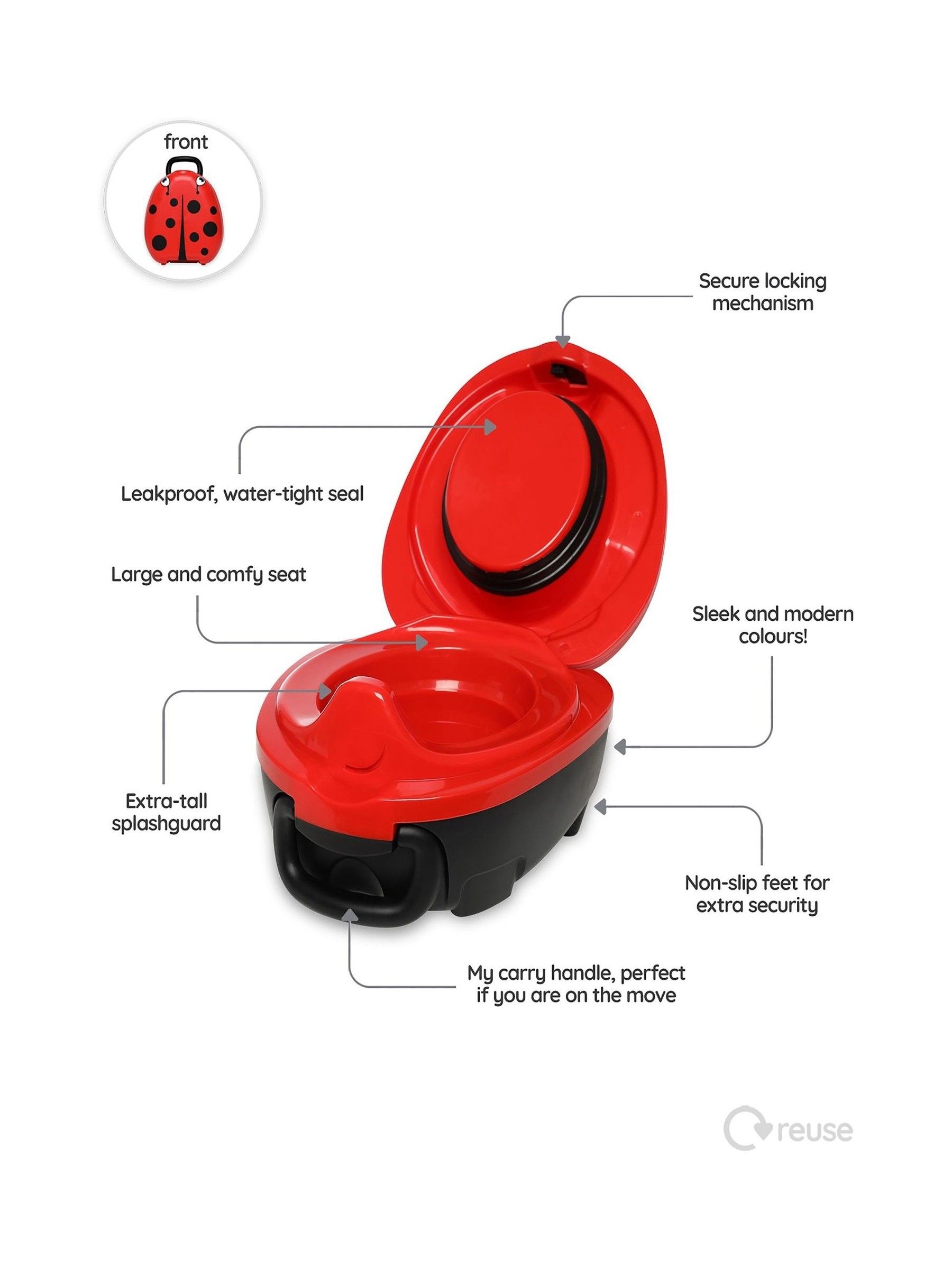 Ladybird Travel Potty - Image 6 of 6