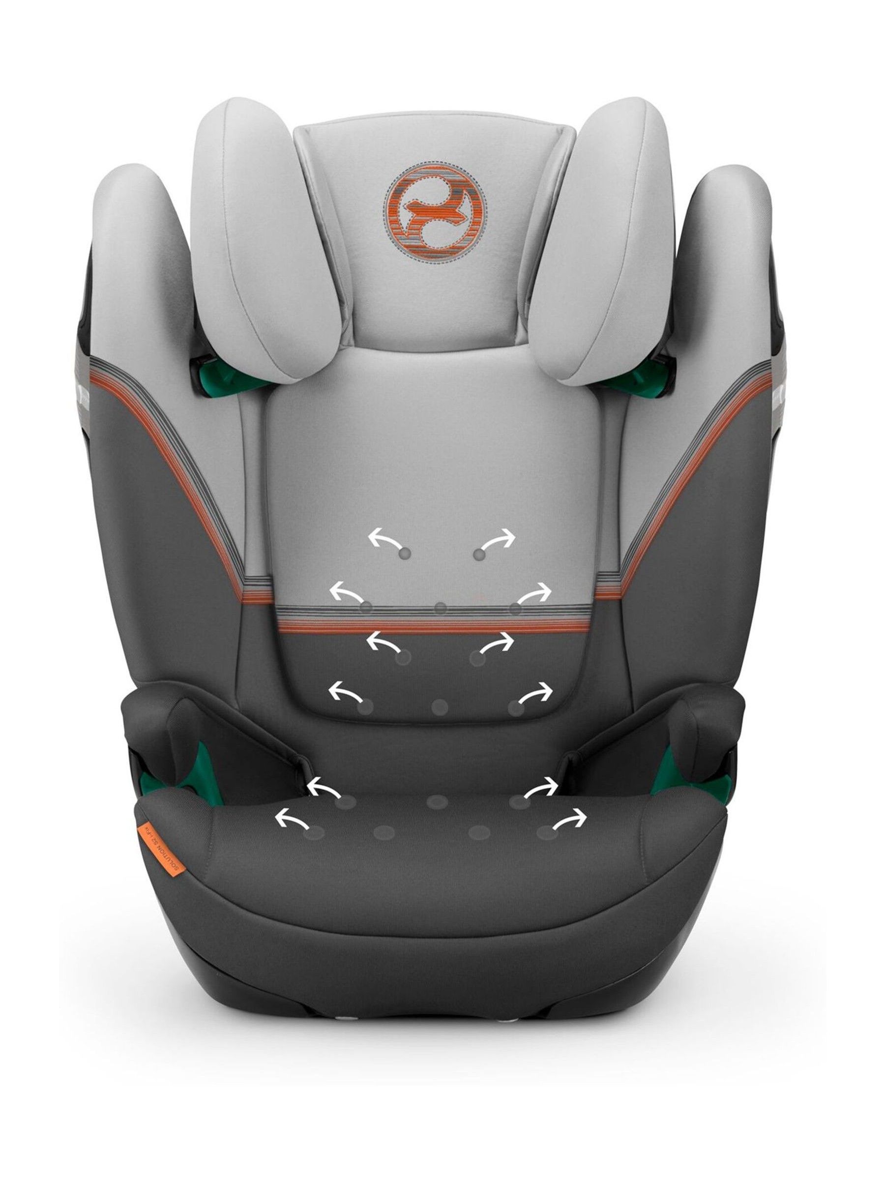 Cybex Fog Grey Solution S2 Ifix Child Car Seat - Image 4 of 6
