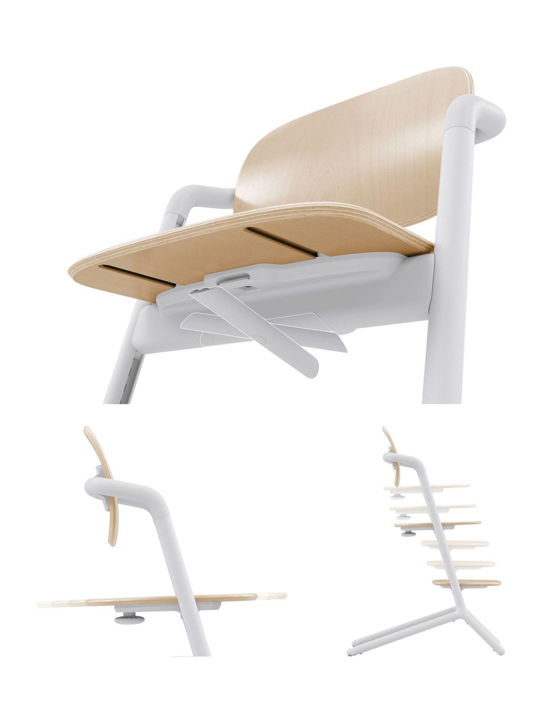 Cybex Sand White Lemo Highchair 4in1 Set - Image 3 of 4