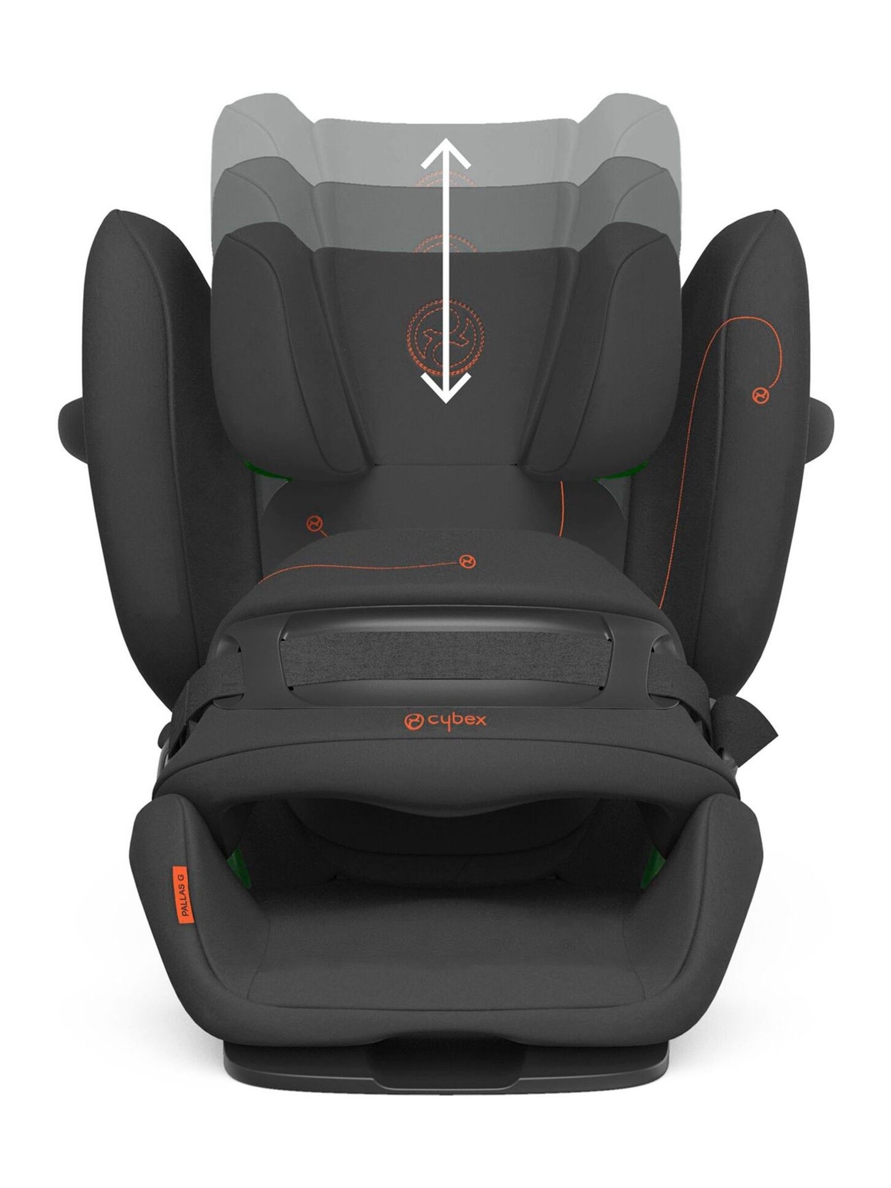 Cybex Fog Grey Pallas G I-size Car Seat - Image 3 of 6