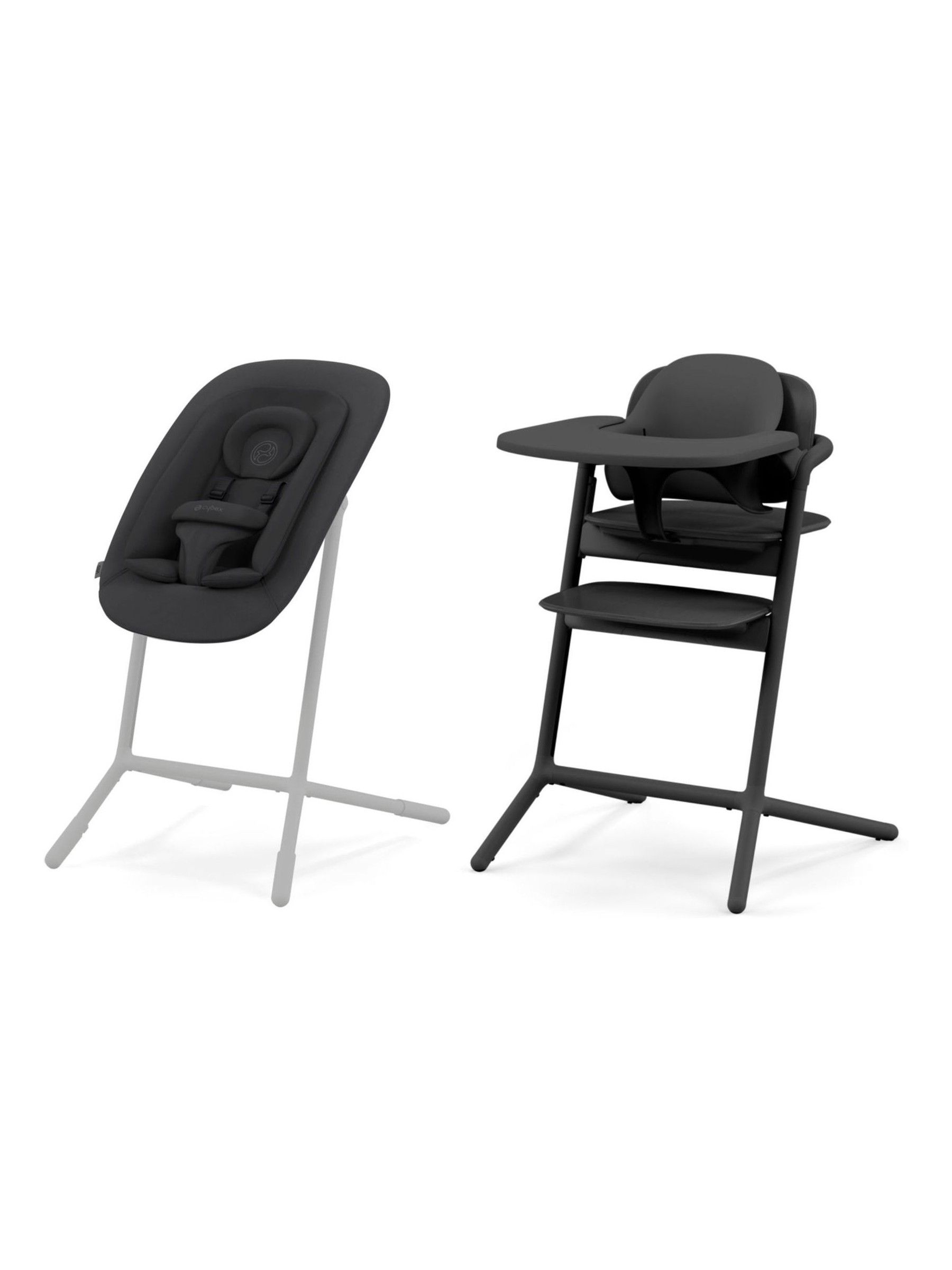 Cybex Stunning Black Lemo Highchair 4in1 Set - Image 2 of 6