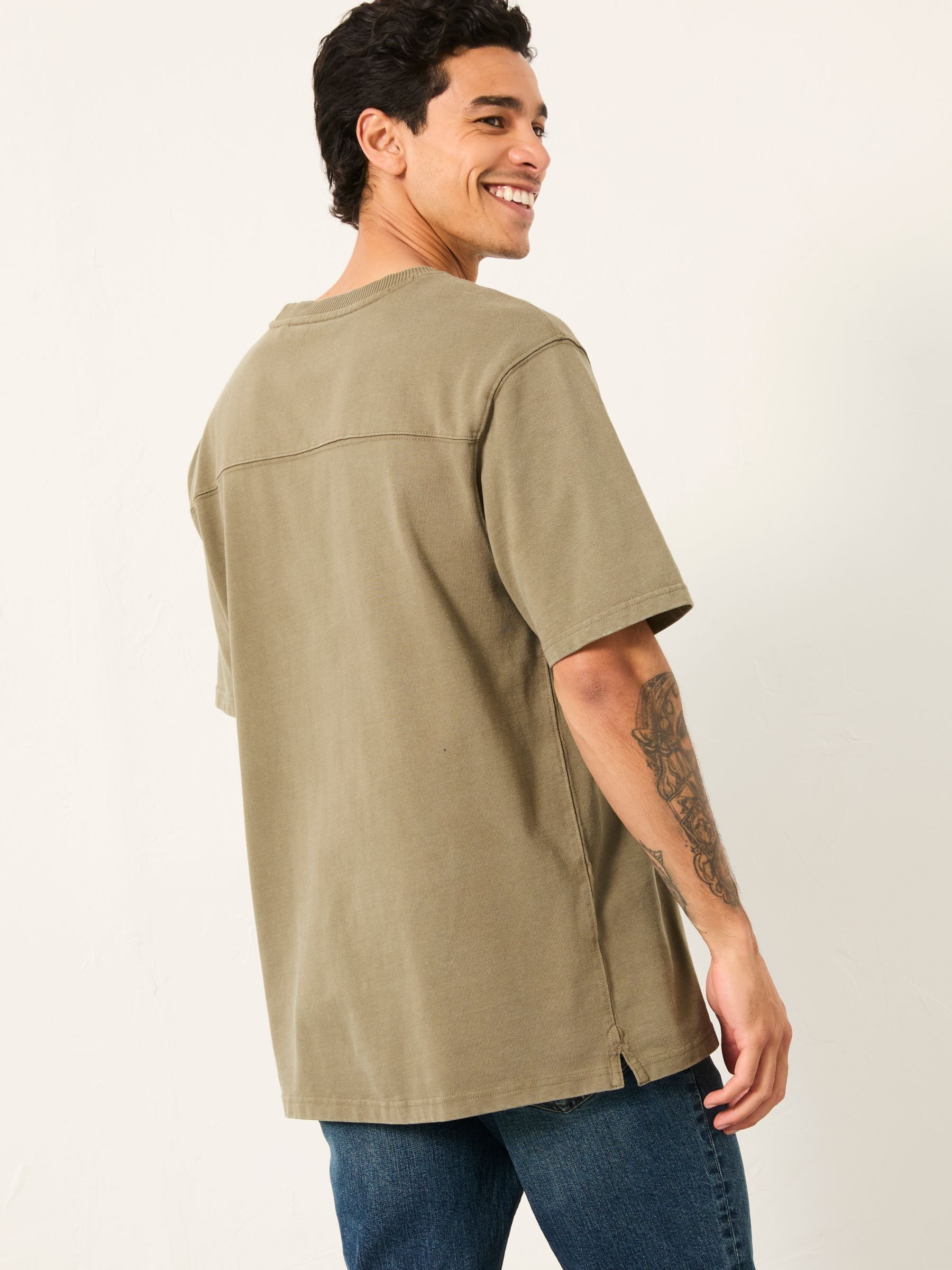 Arne Green Haze Arne Heavyweight Relaxed Fit Tshirt - Image 2 of 5