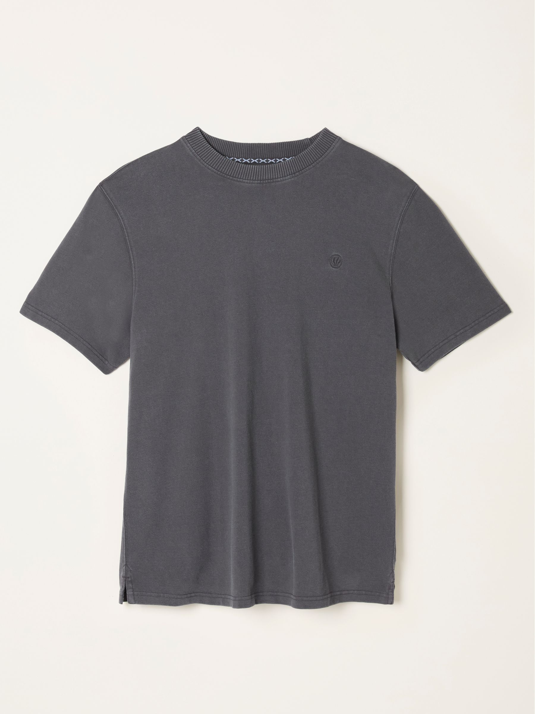Arne Charcoal Grey Heavyweight Relaxed Fit Tshirt - Image 5 of 5