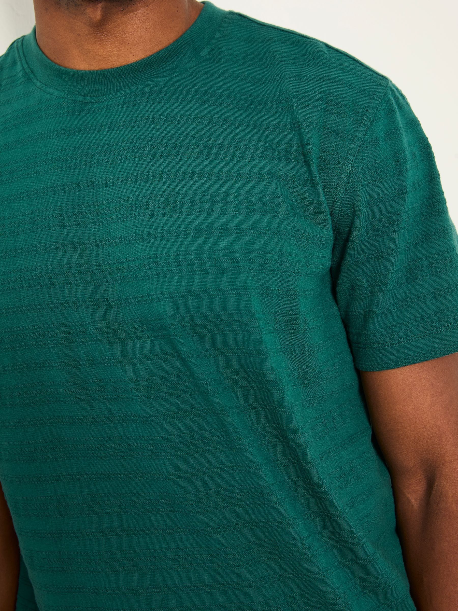 Lulworth Emerald Green Textured T-Shirt - Image 3 of 5