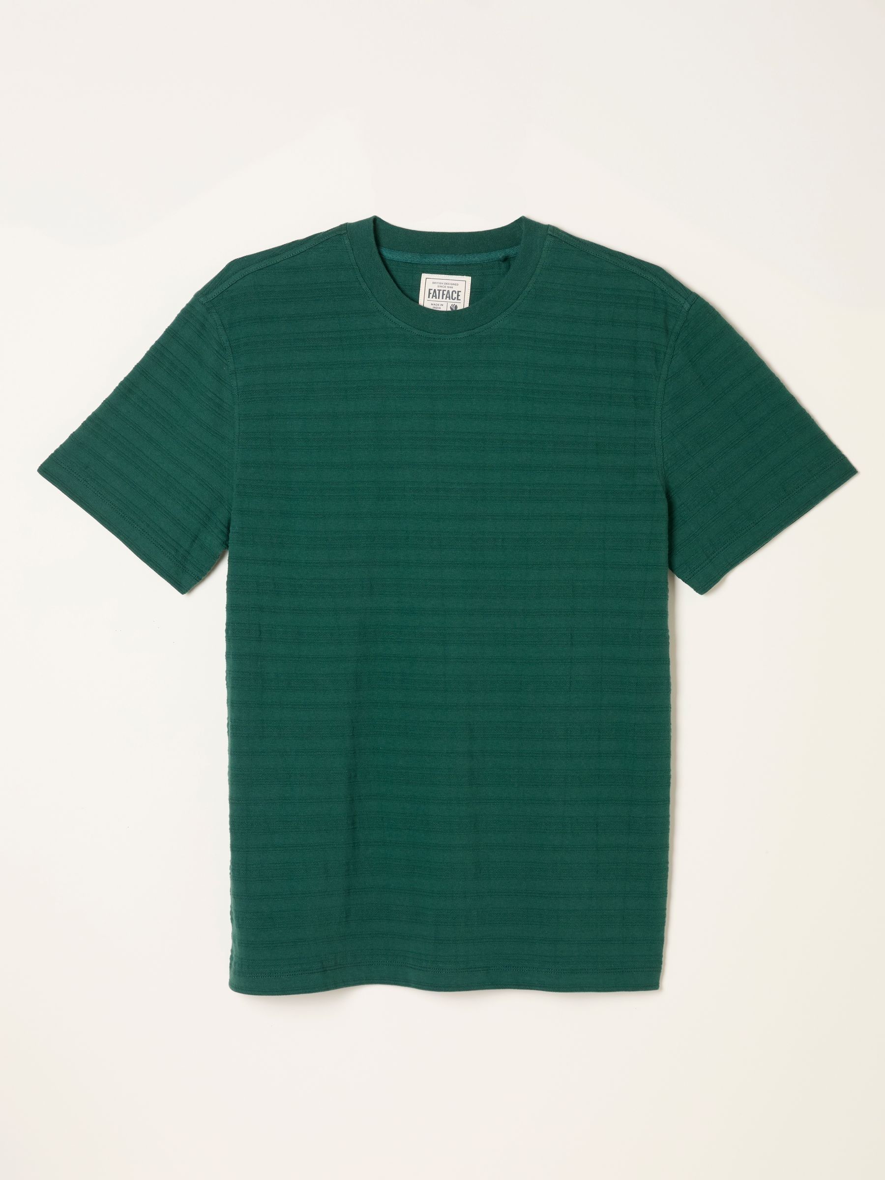 Lulworth Emerald Green Textured T-Shirt - Image 5 of 5 Lulworth Emerald Green Textured T-Shirt - Image 5 of 5