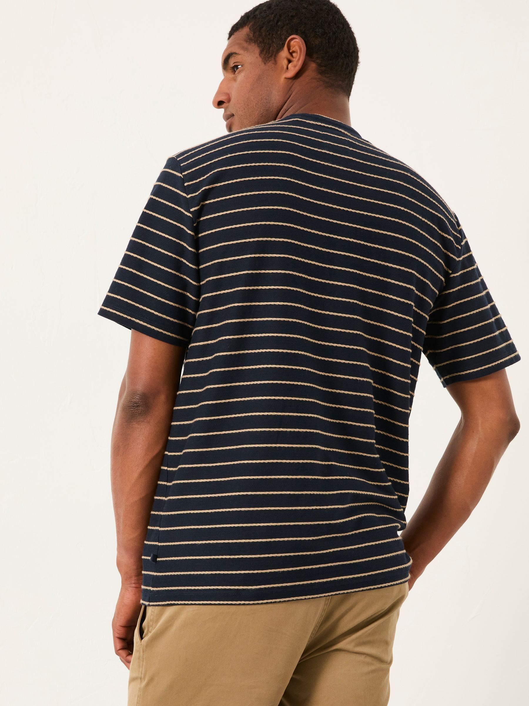 Colden stripe tee Navy Stripe Tee - Image 2 of 4