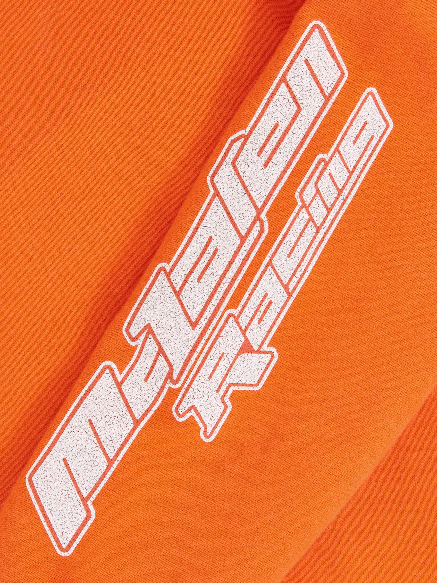 3-9 yrs McLaren F1 Team Cotton Logo Hoodie Unisex Fit in Orange - Image 7 of 7