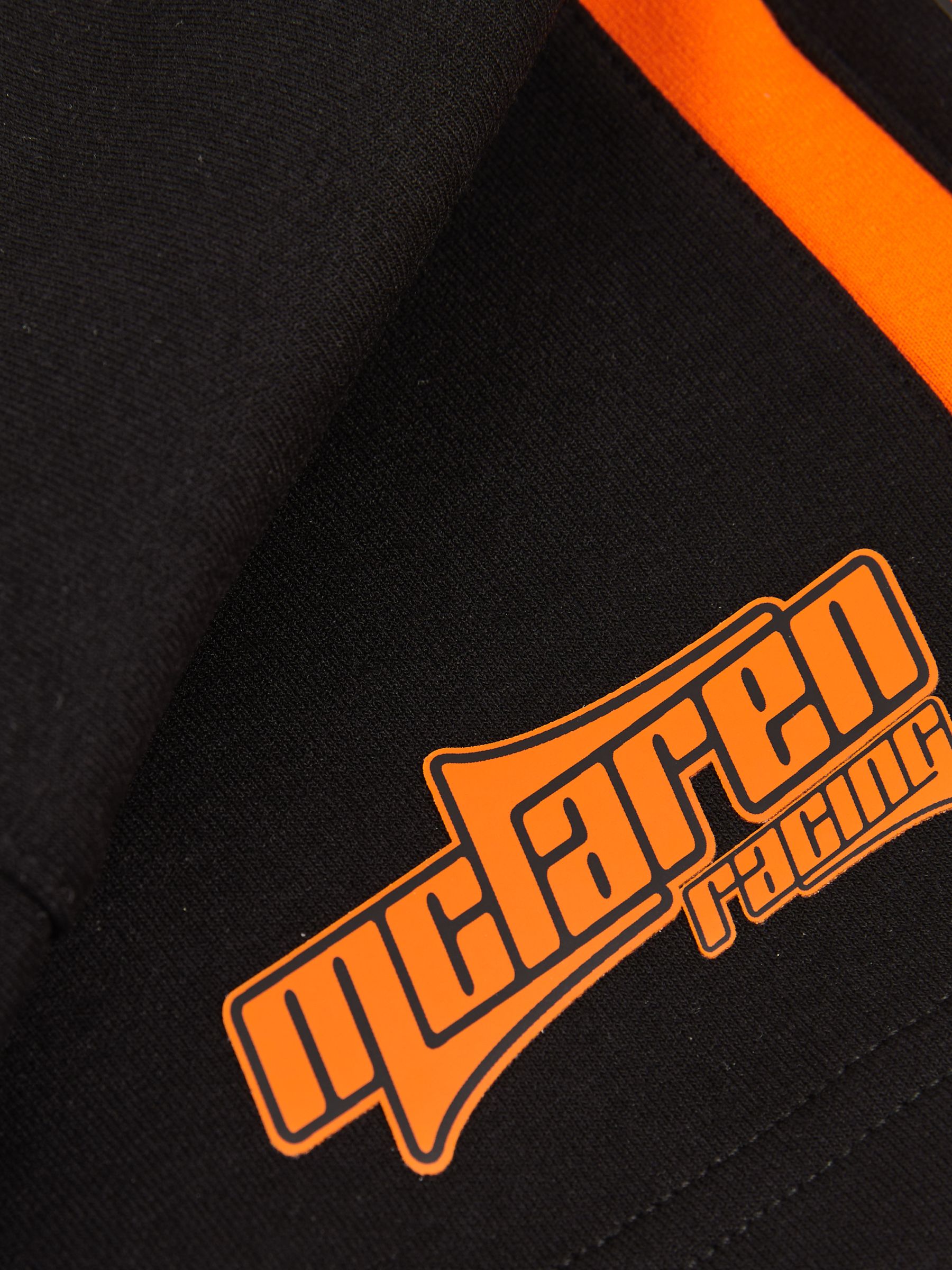 9-13 yrs McLaren F1 Team Drawstring Shorts Unisex Fit in Black/Orange - Image 8 of 8