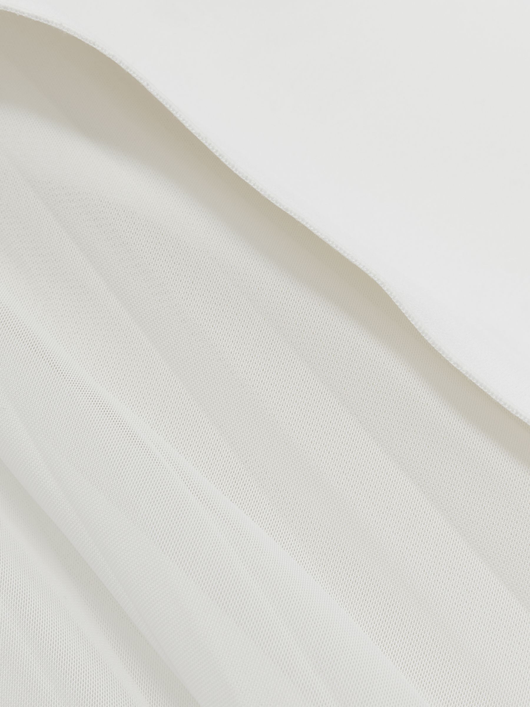 Sudden Midi Dress with Contrast Skirt in Cream - Image 7 of 7