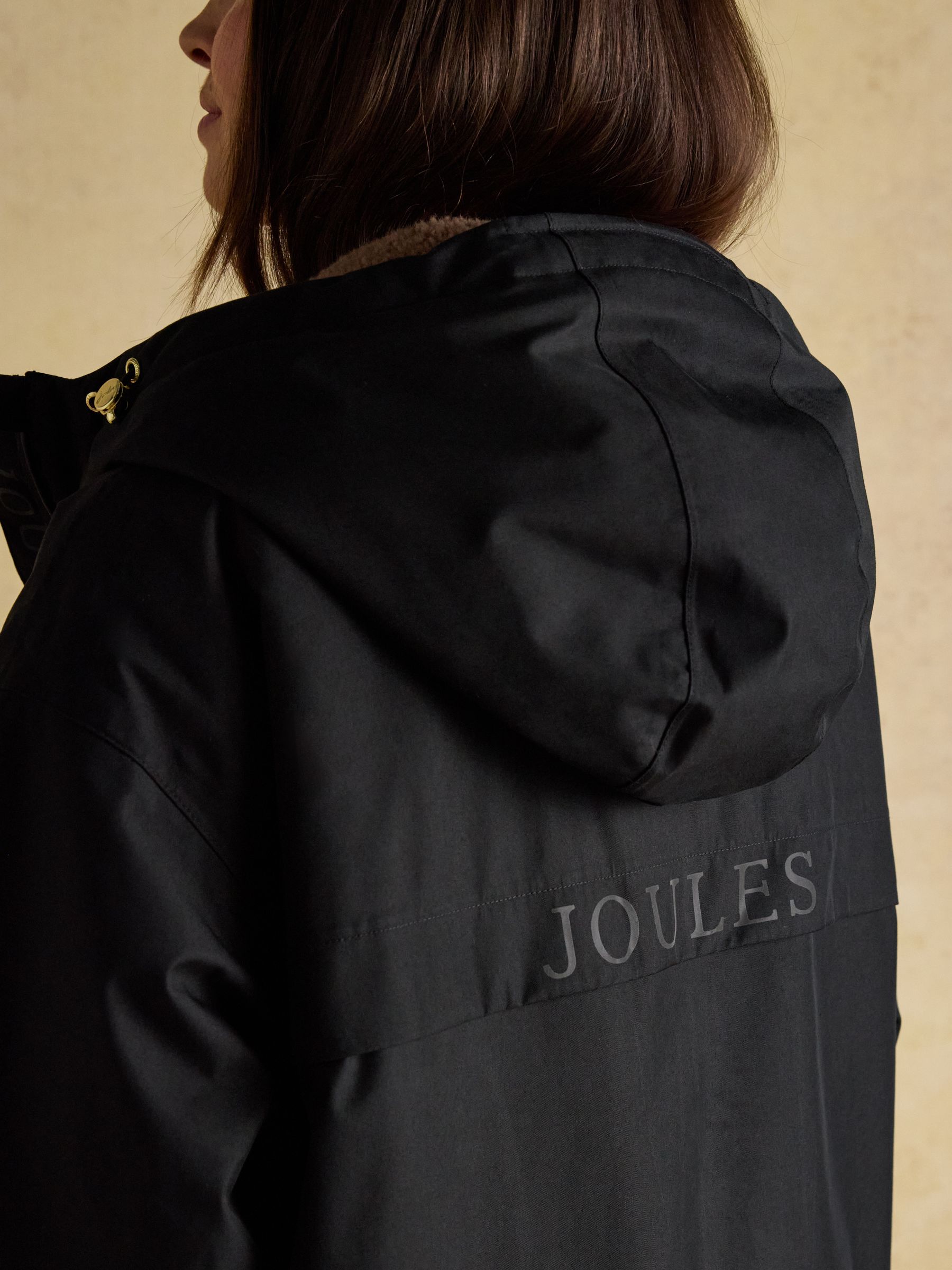 Coverwell Black Waterproof Fleece Lined Coat - Image 11 of 13