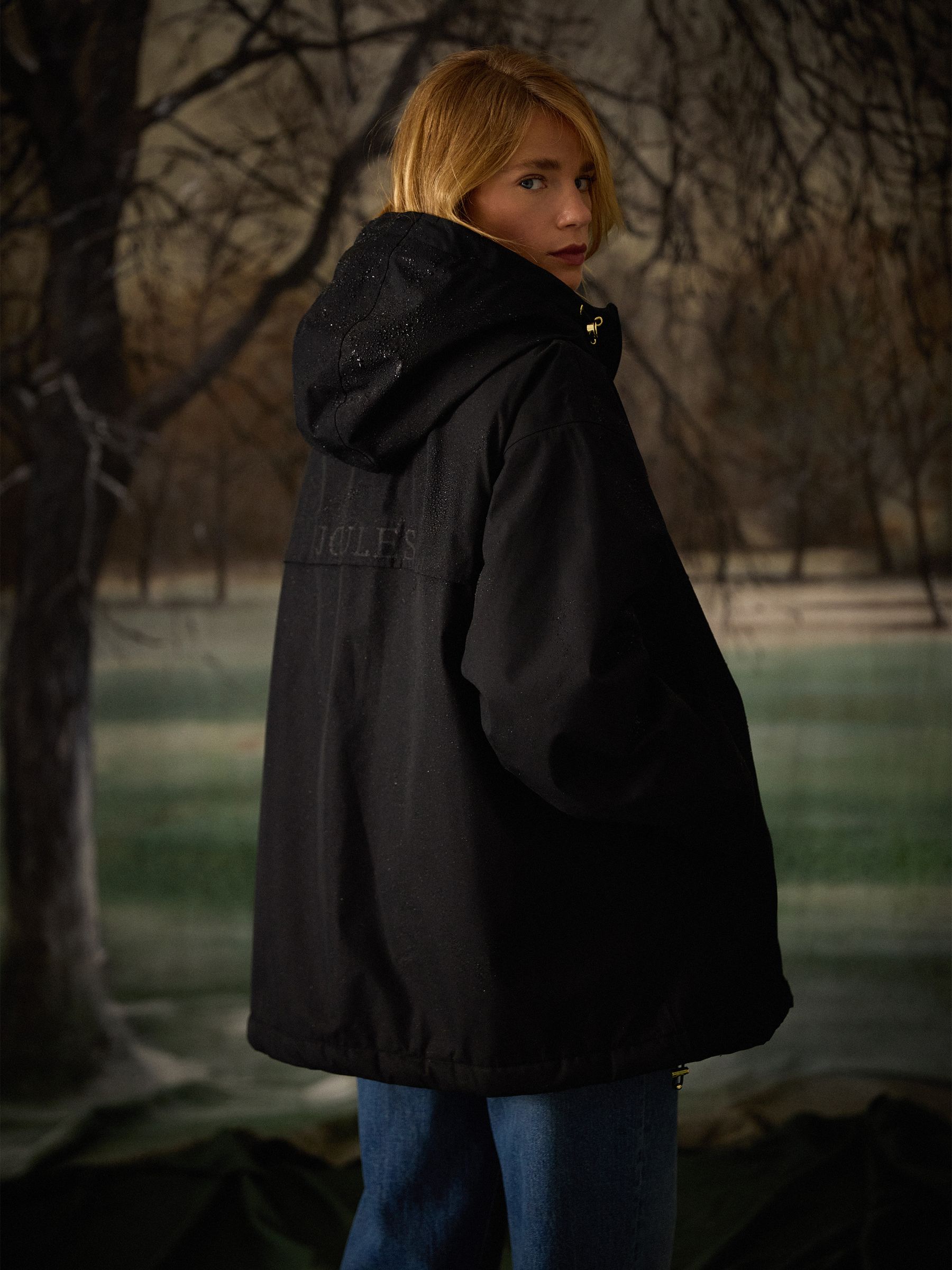 Coverwell Black Waterproof Fleece Lined Coat - Image 2 of 13