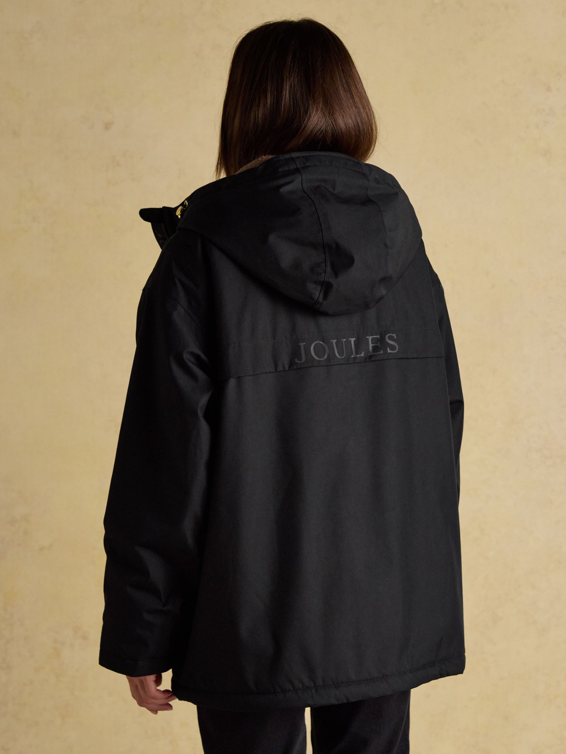 Coverwell Black Waterproof Fleece Lined Coat - Image 4 of 13