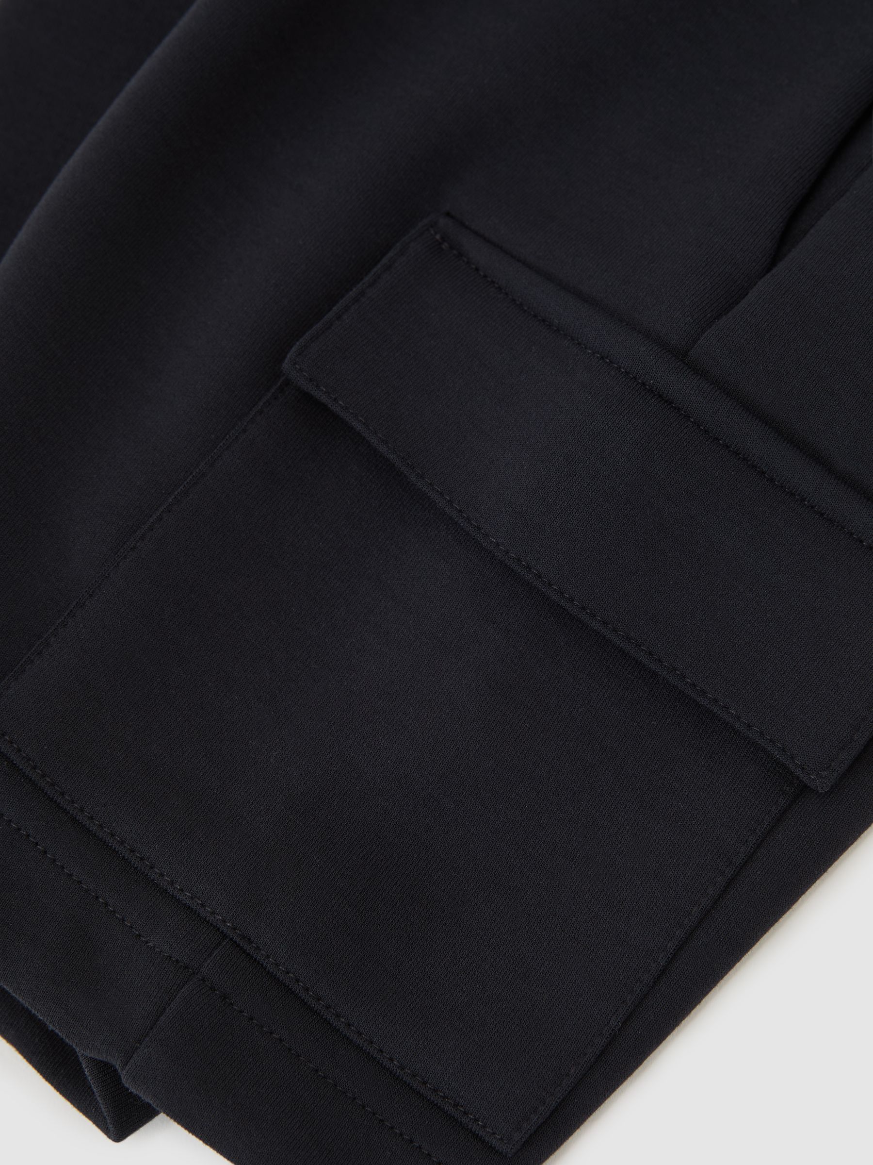 3-9 Jahre Premium Interlock-Jersey Cargoshorts in Marineblau - Bild 5 von 5