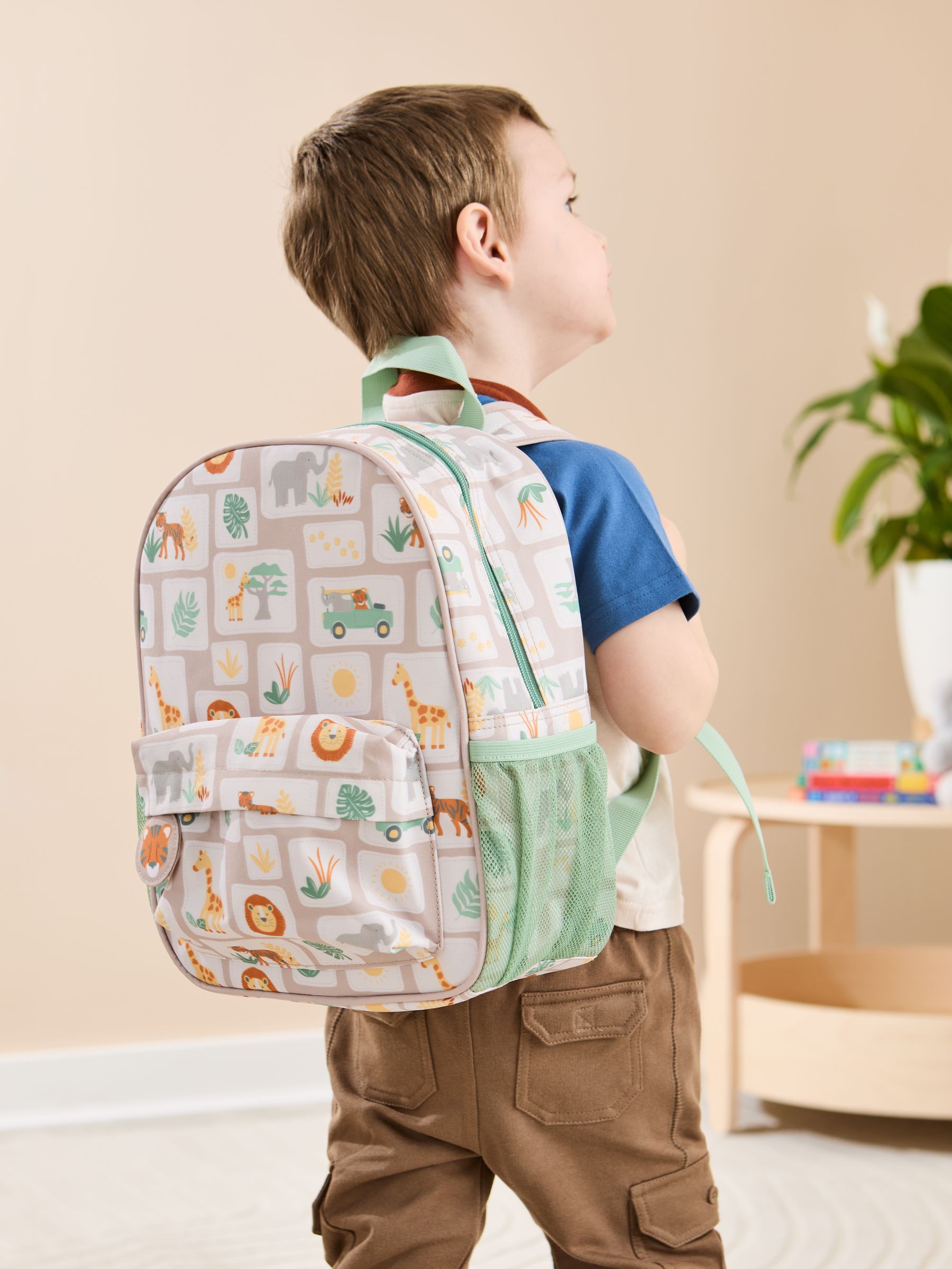 Natural Safari Medium Backpack | JoJo Maman Bébé USA