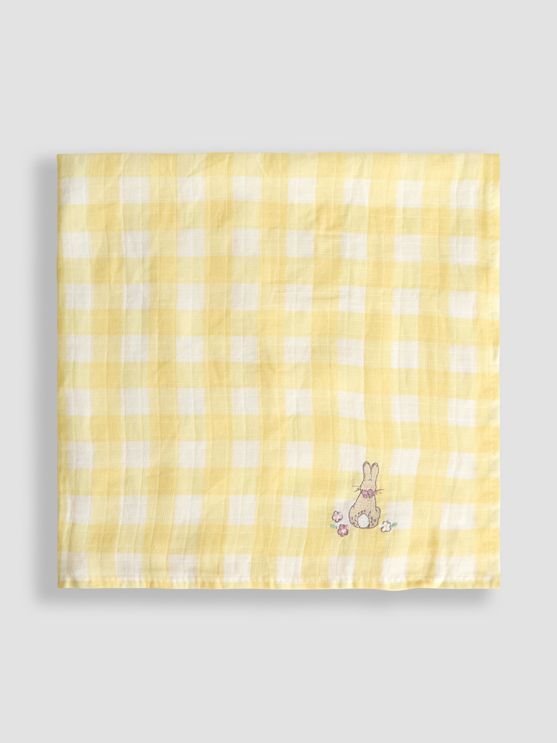 5-Pack Flopsy Bunny Embroidered Muslins - Image 2 of 5