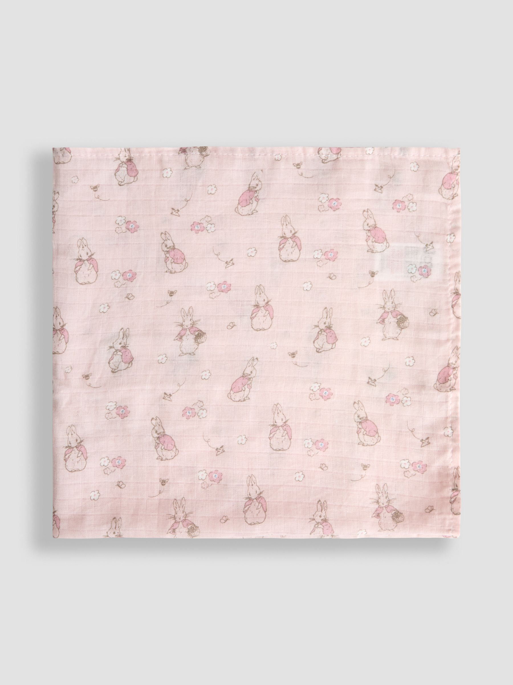 5-Pack Flopsy Bunny Embroidered Muslins - Image 3 of 5