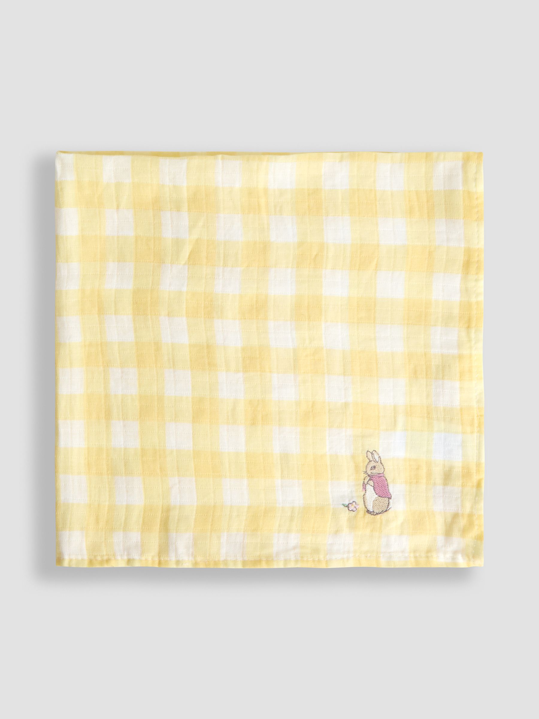 5-Pack Flopsy Bunny Embroidered Muslins - Image 4 of 5