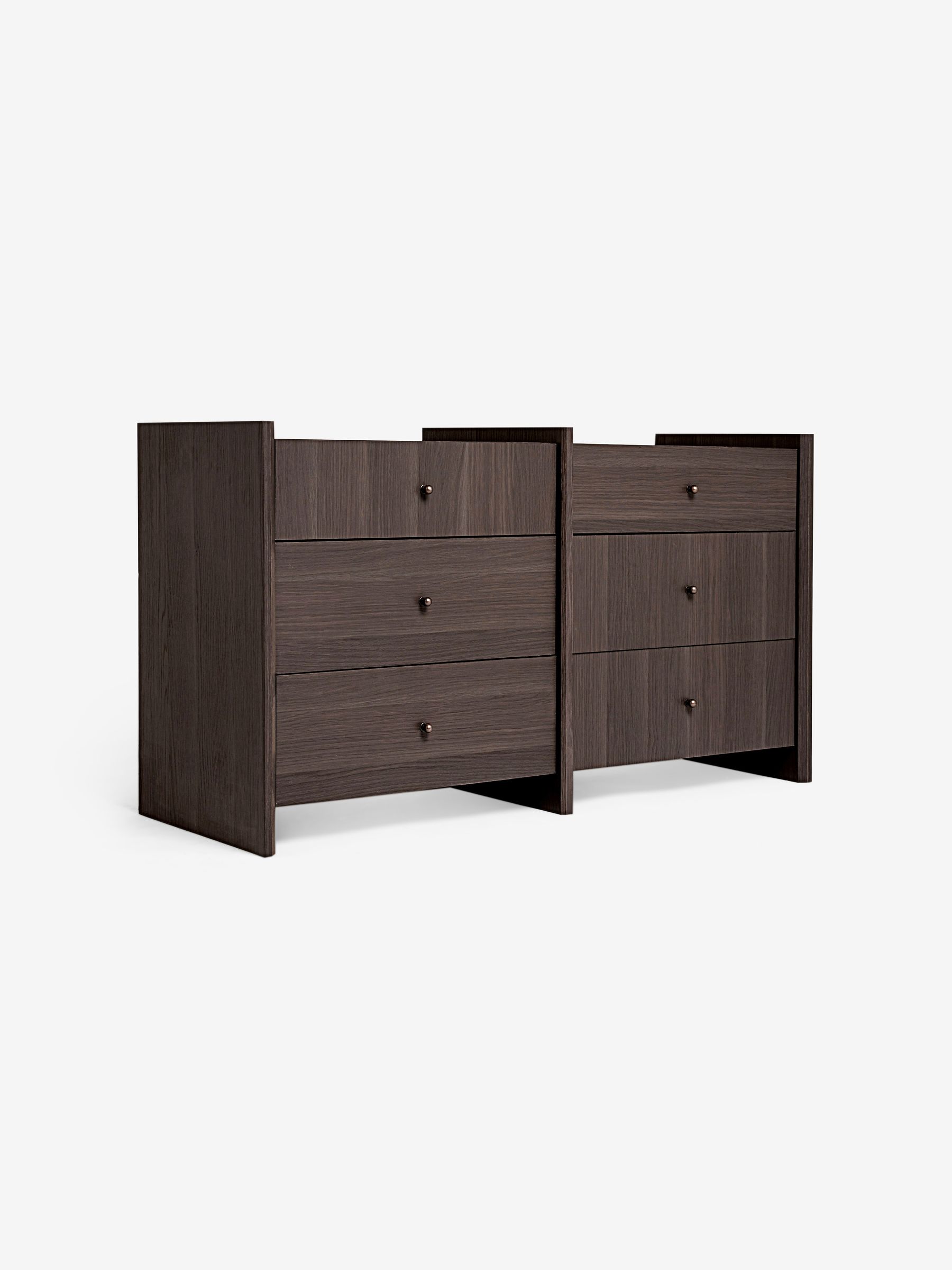 Macauley Chest of Drawers in Dark Brown - Image 5 of 6