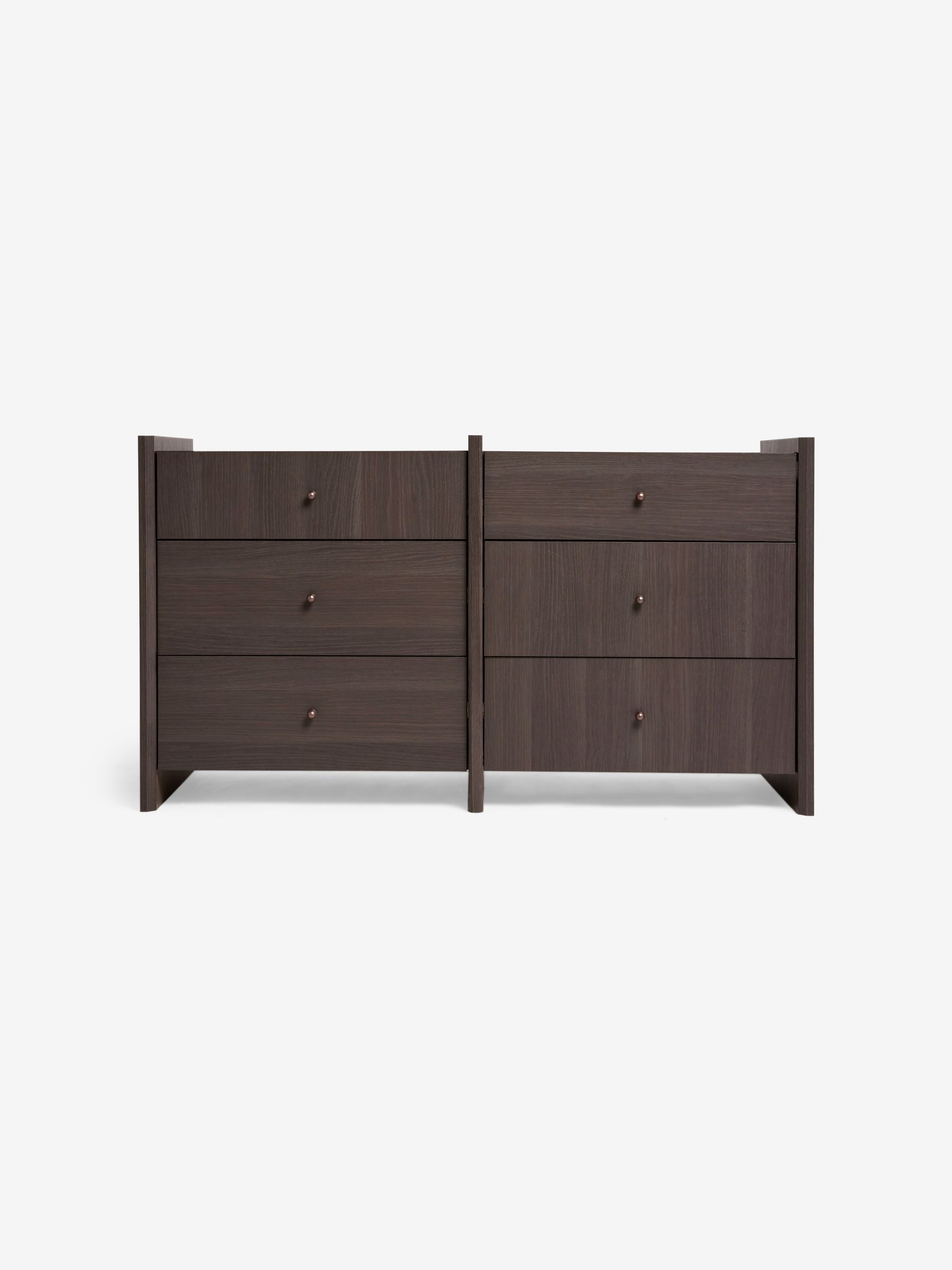 Macauley Chest of Drawers in Dark Brown - Image 6 of 6