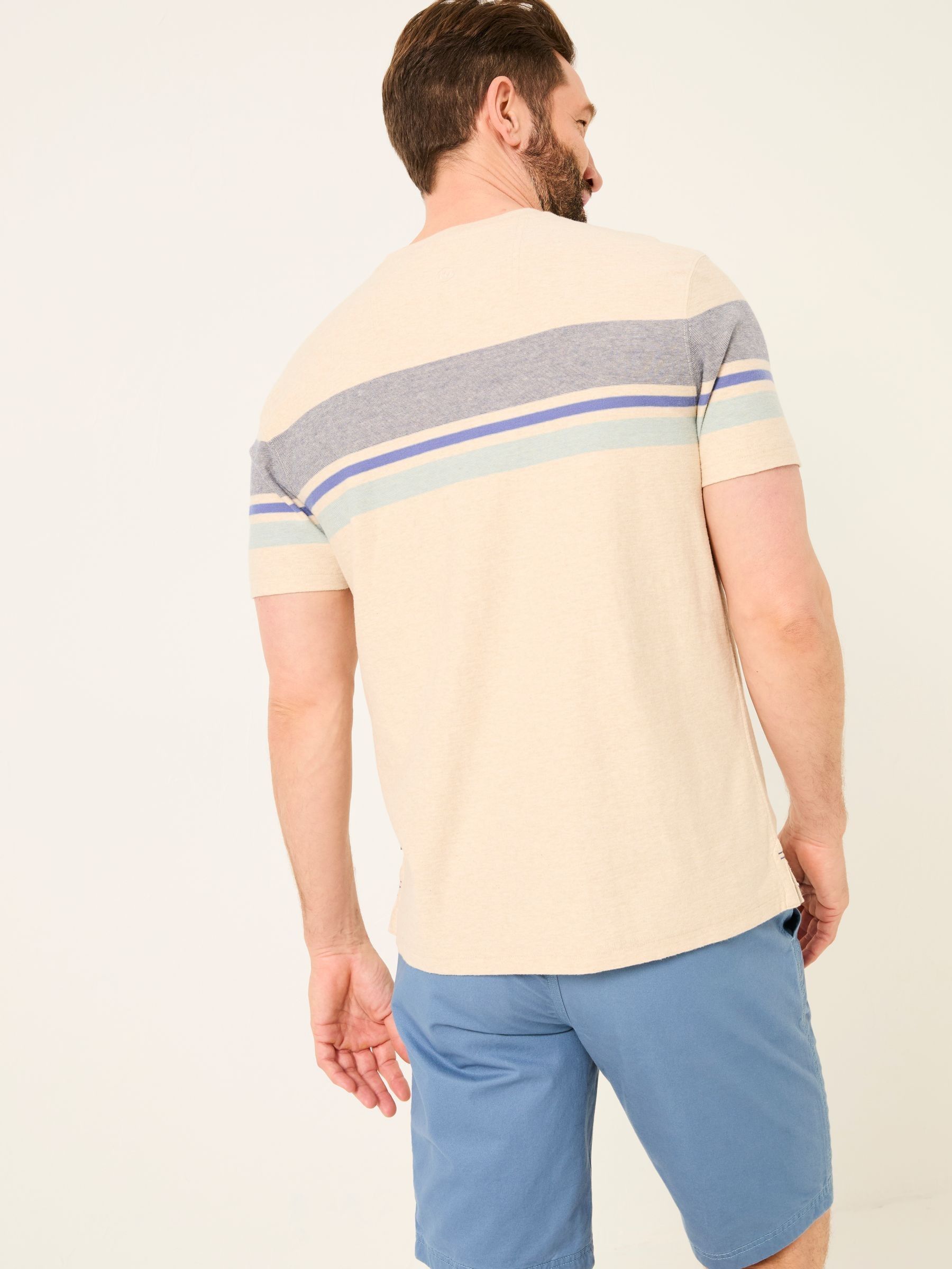 Natural Kiln Chest Stripe Tee - Image 2 of 5