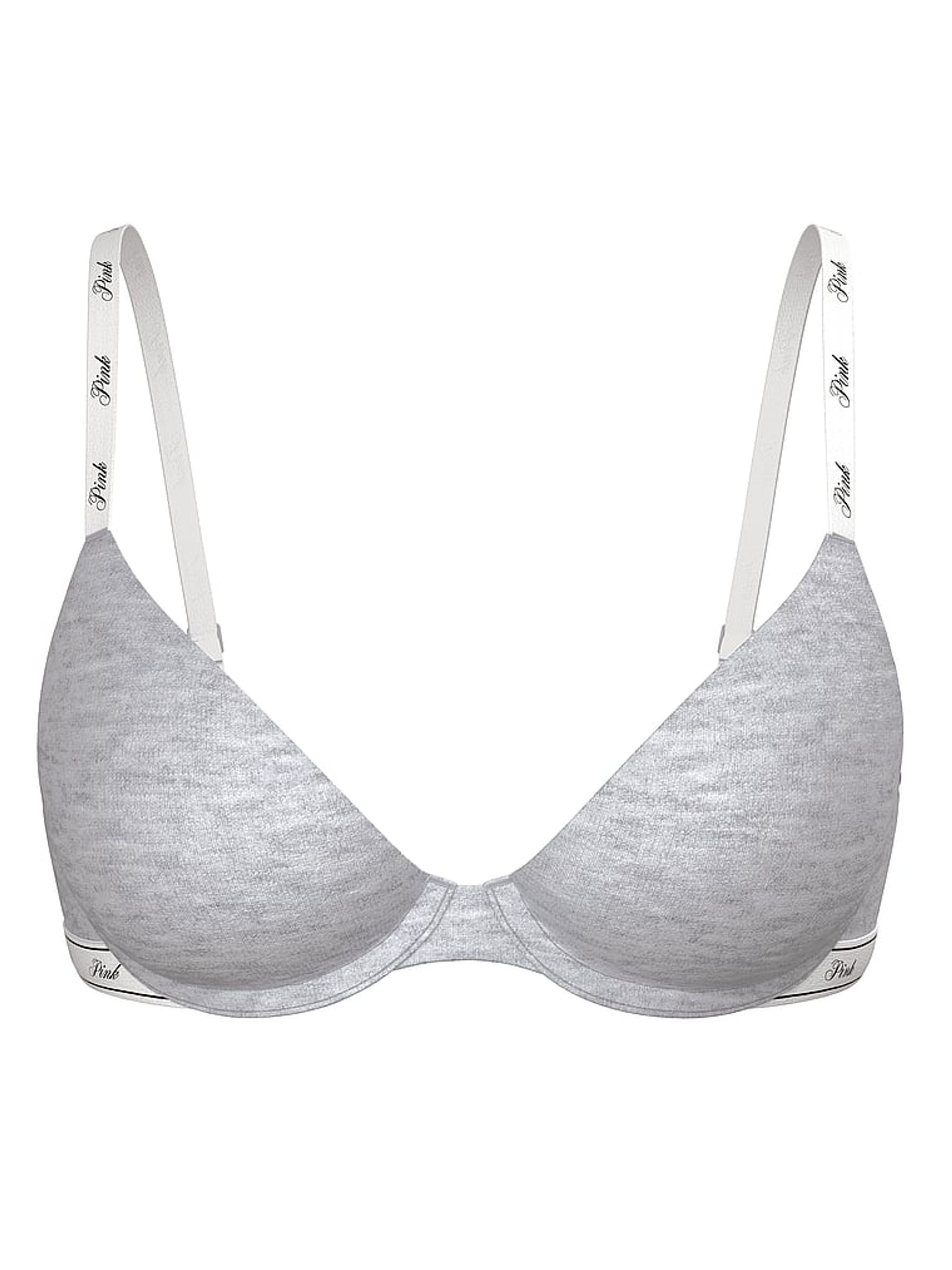 Grey Heather T Shirt Bra - Image 3 of 4