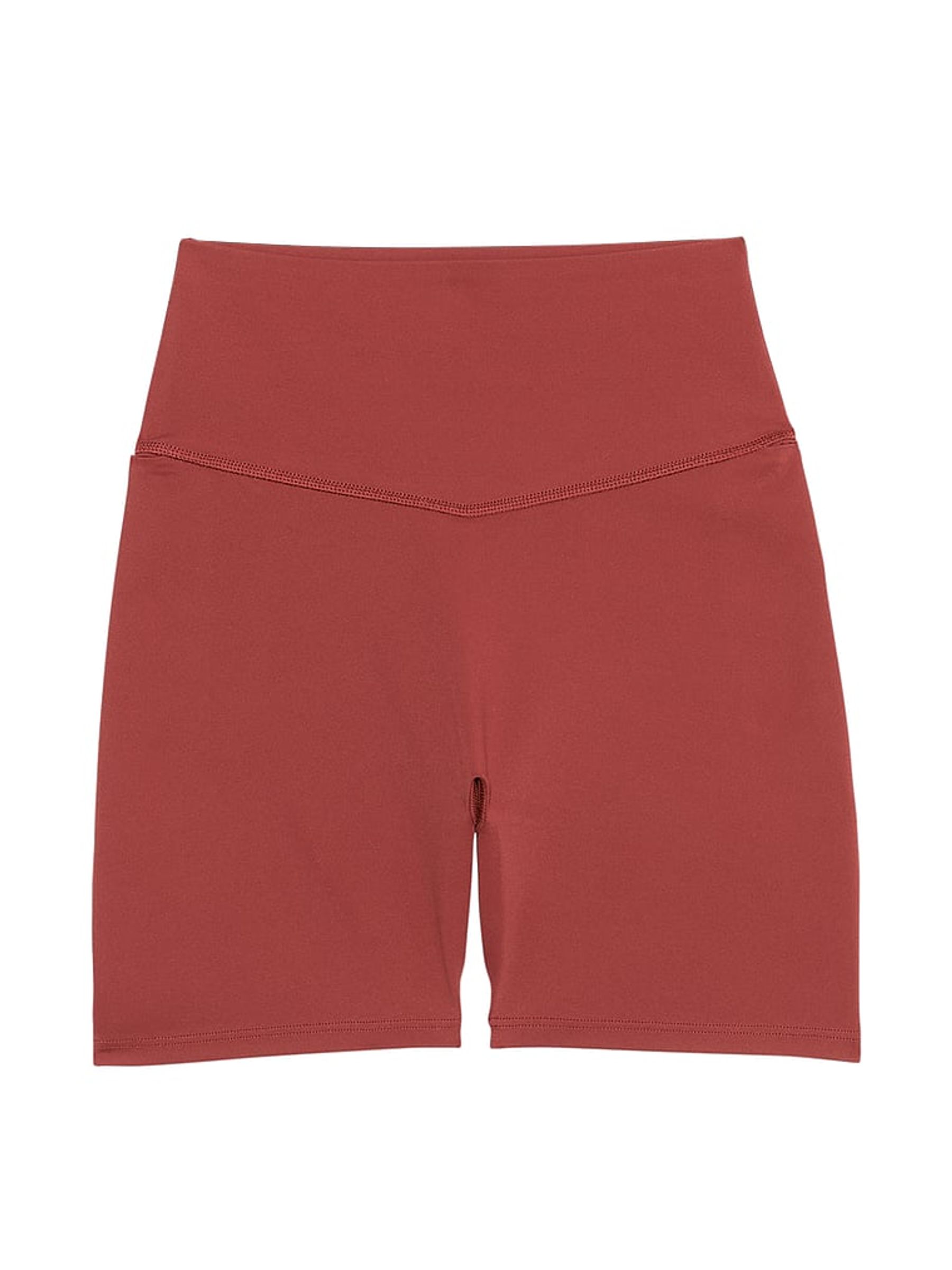 Russet Red Elevate™ High Rise Cycling Shorts - Image 3 of 3