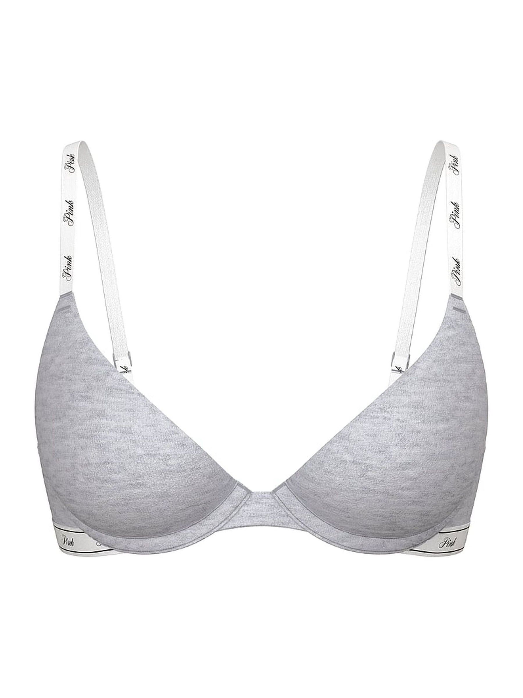 Grey Heather Push Up Bra - Image 3 of 3