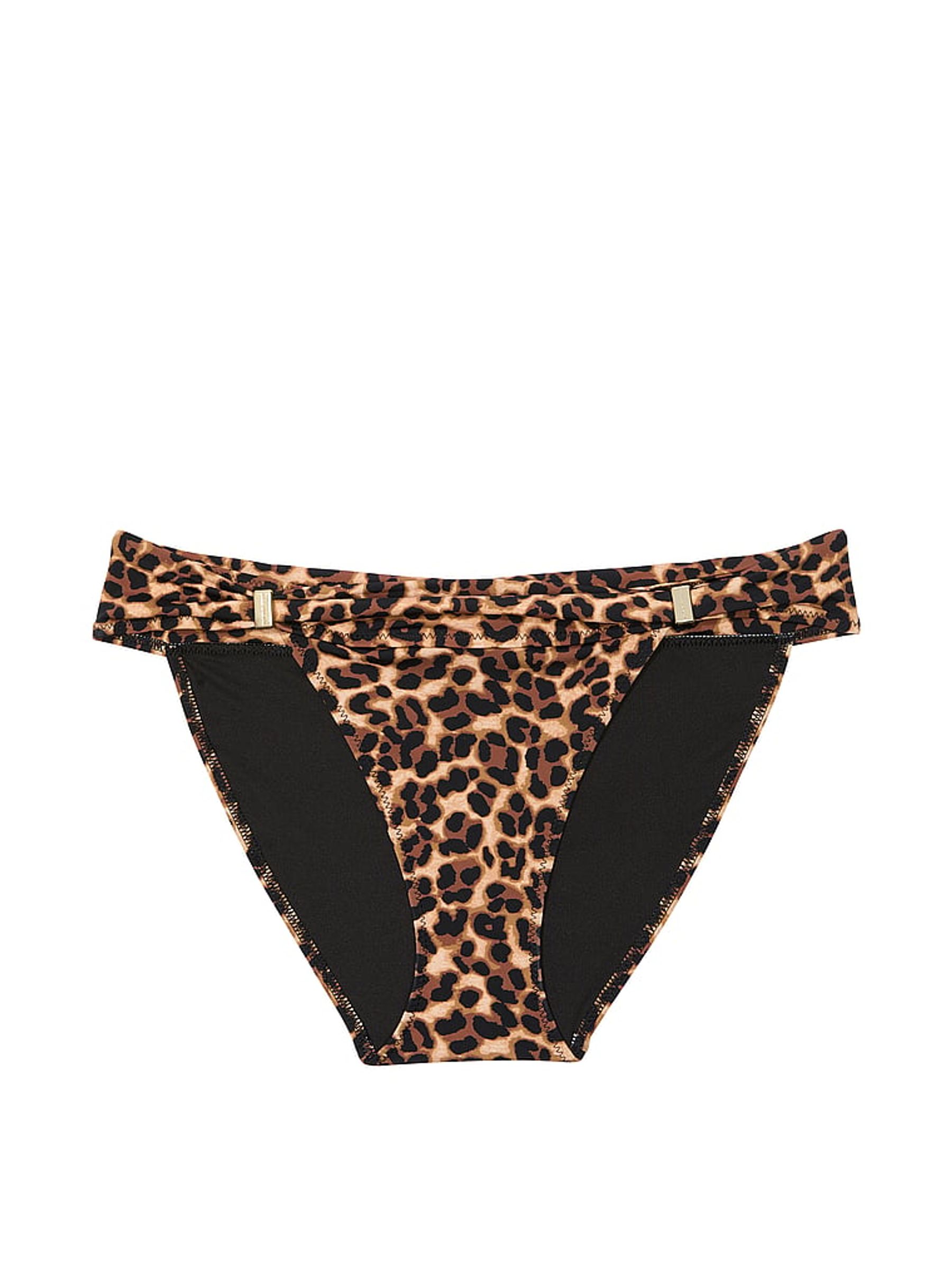 Leopard Brown Bikini Bottoms - Image 4 of 4