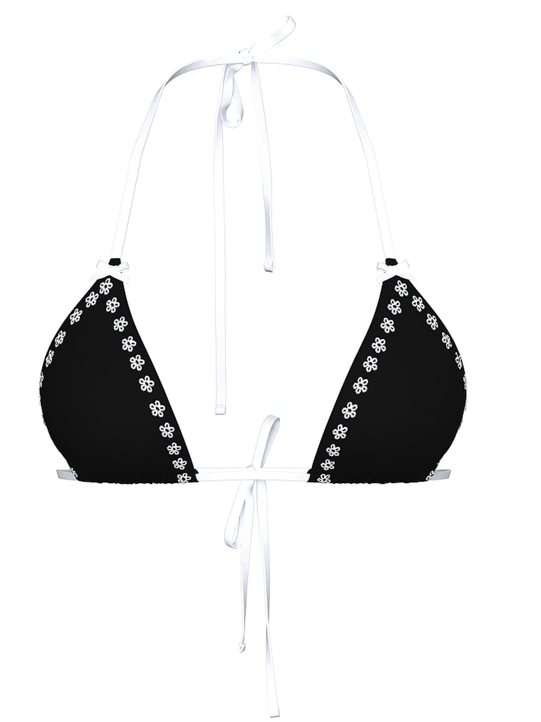 Black Cape May Triangle Bikini Top - Image 3 of 3