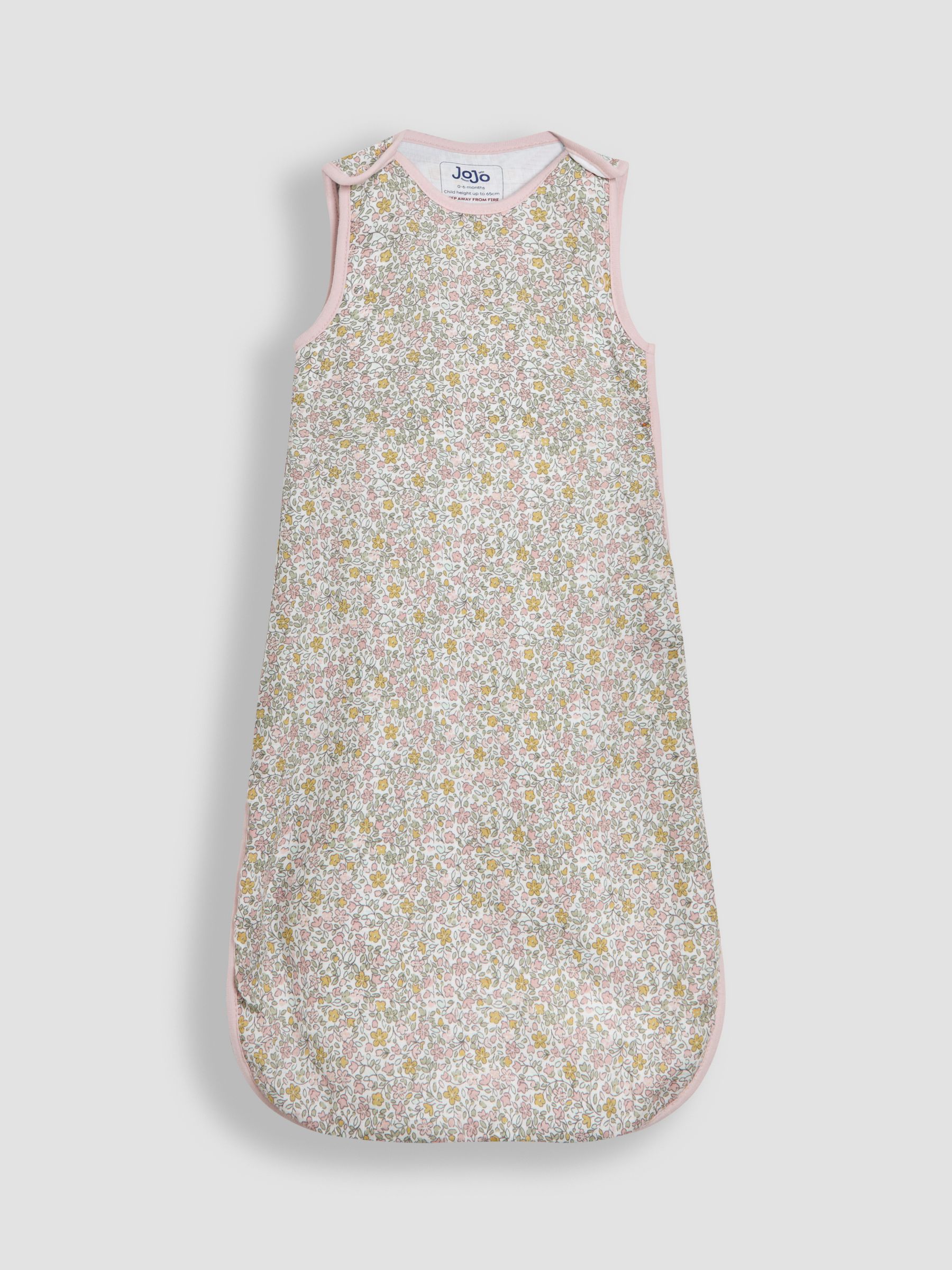 Ditsy Print 1 Tog Baby Muslin Sleeping Bag - Image 3 of 4