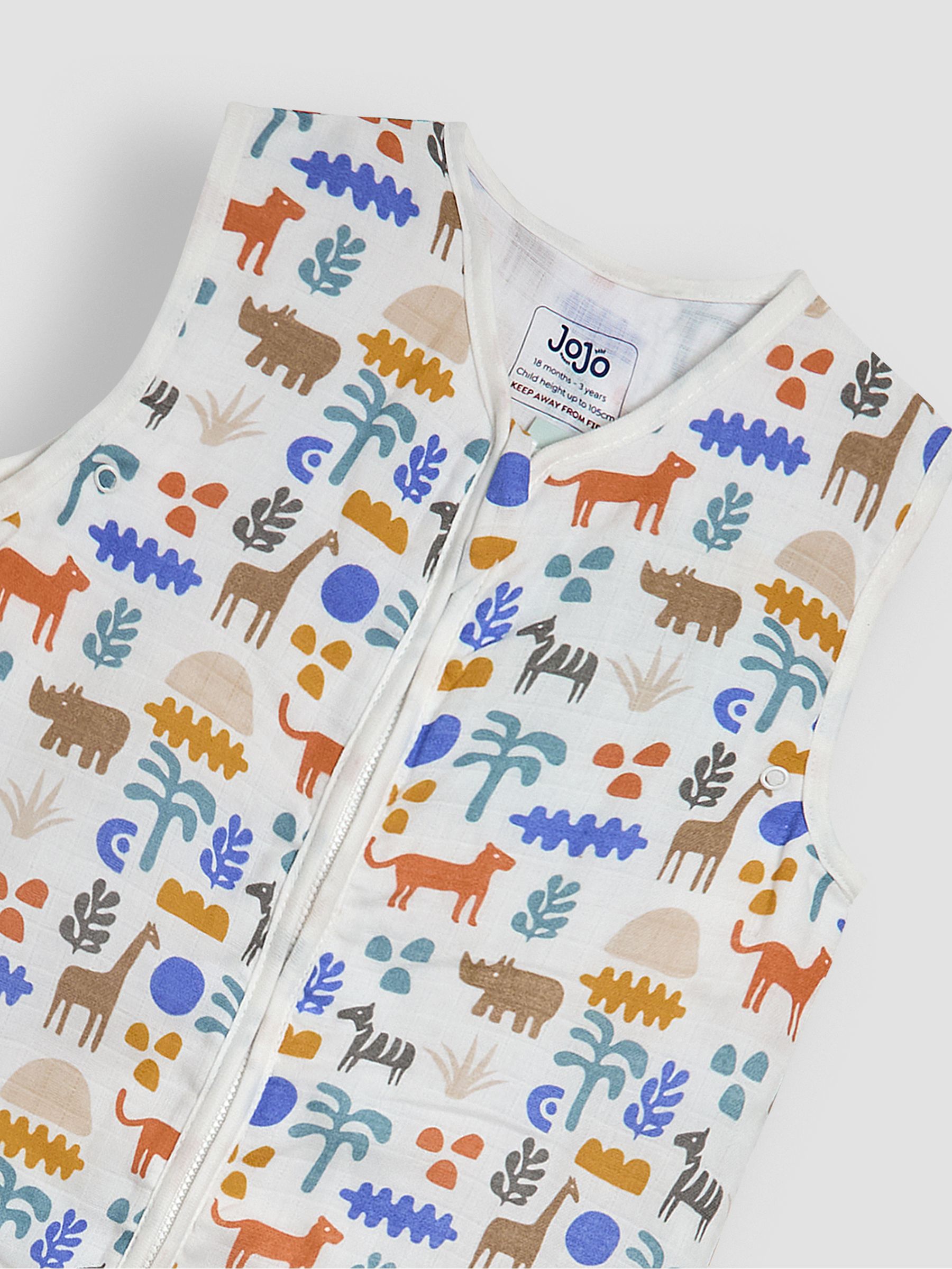 Print 1 Tog Toddler Muslin Sleeping Bag - Image 2 of 3