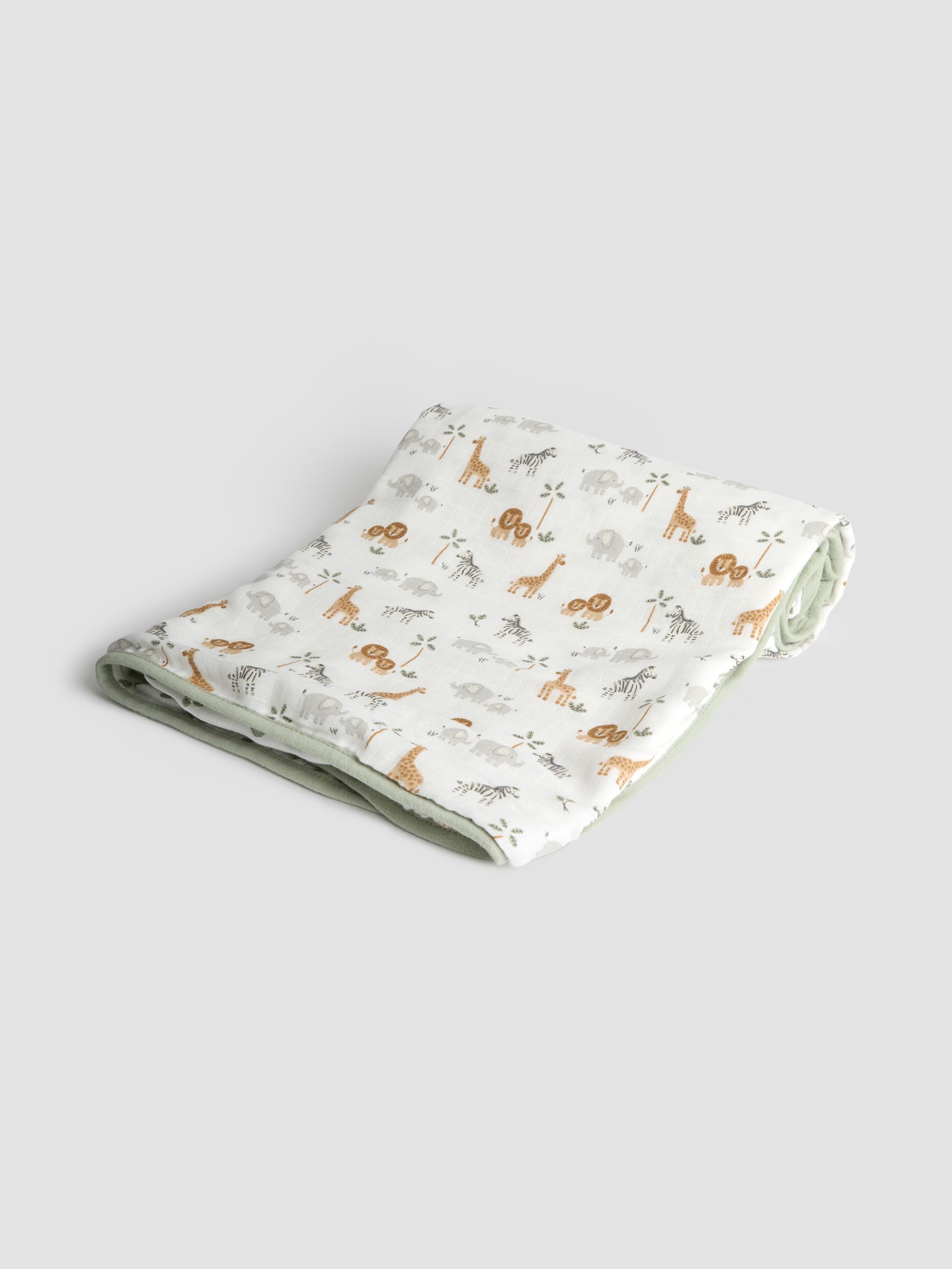Safari Muslin Blanket - Image 4 of 4 Safari Muslin Blanket - Image 4 of 4