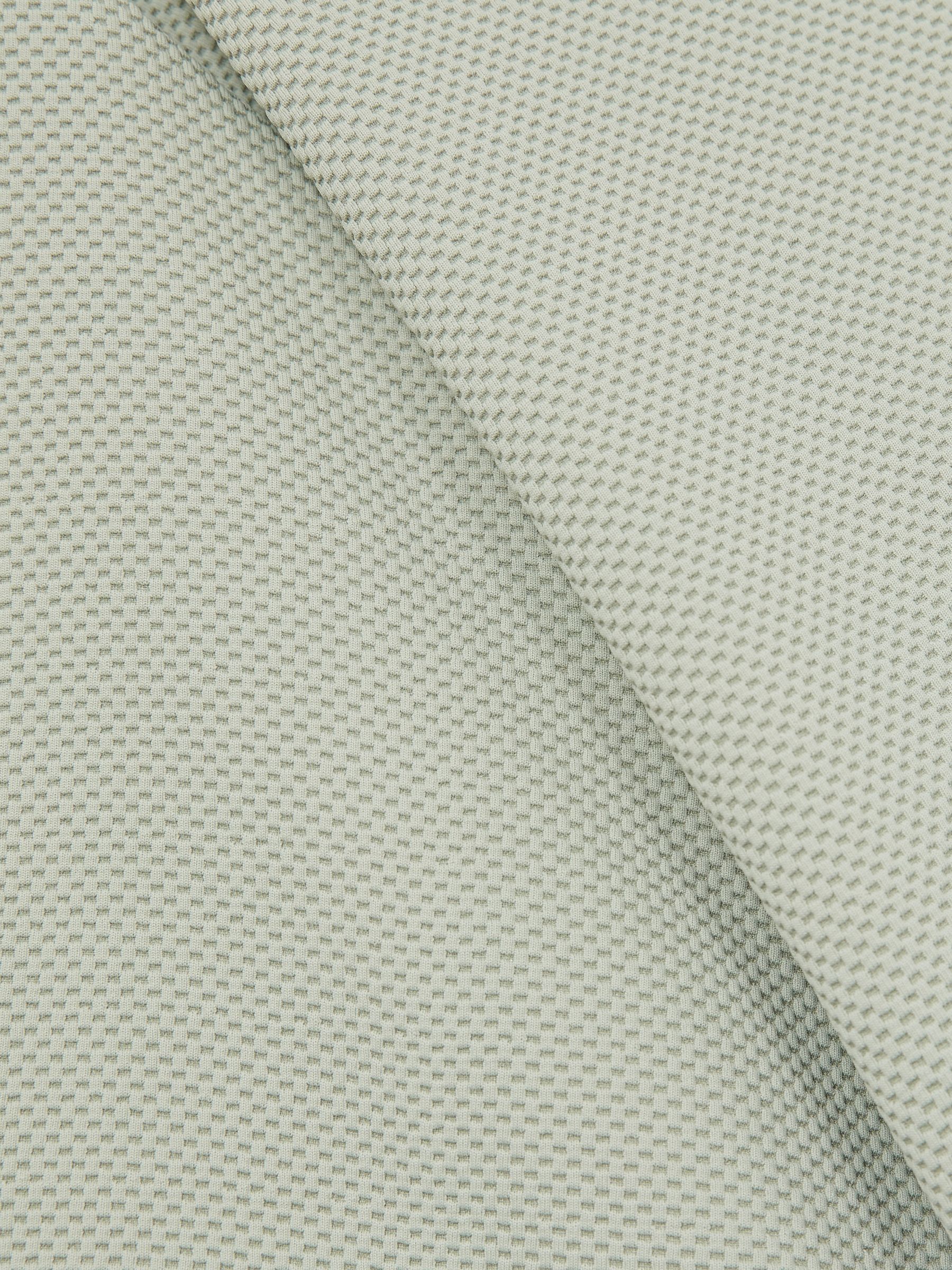 Textured Crew-Neck T-Shirt in Sage Green - Image 6 of 6