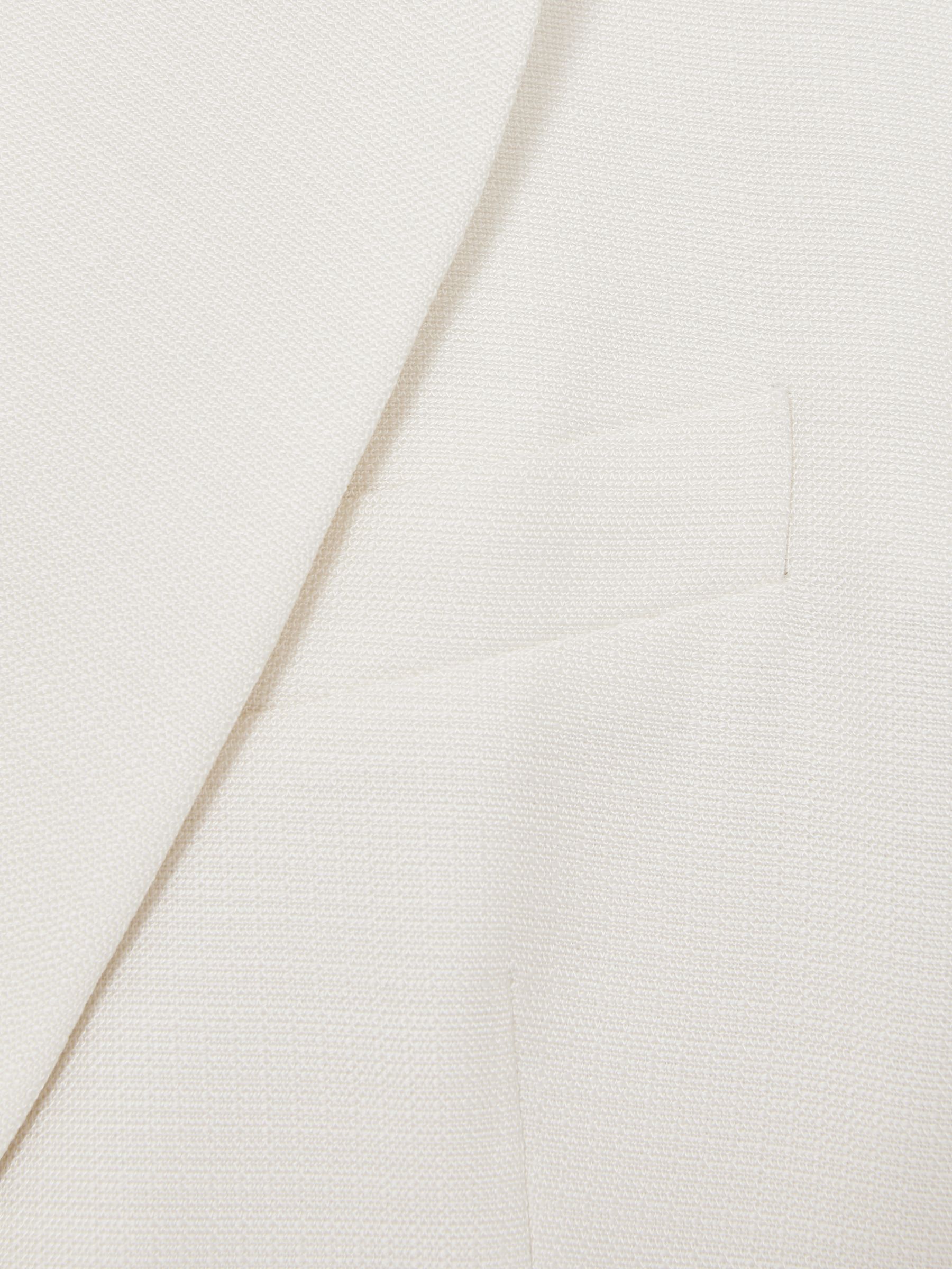 Atelier Double-Breasted Suit Blazer in White - Image 7 of 7