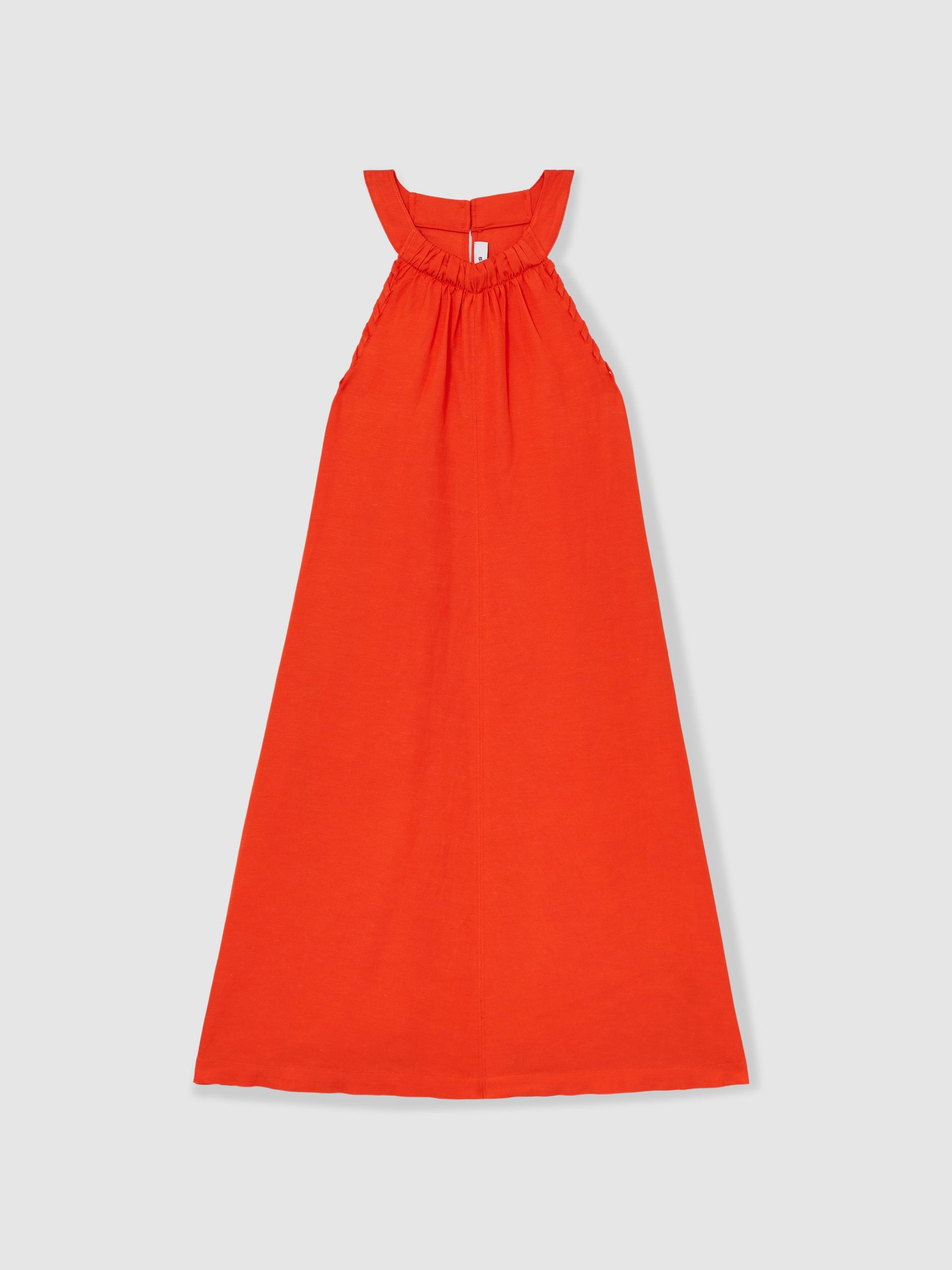 【海外限定】REISSドレス☆Erika Racerback Midi Dress, Red Reiss Erika Racerback Midi Dress, Red
