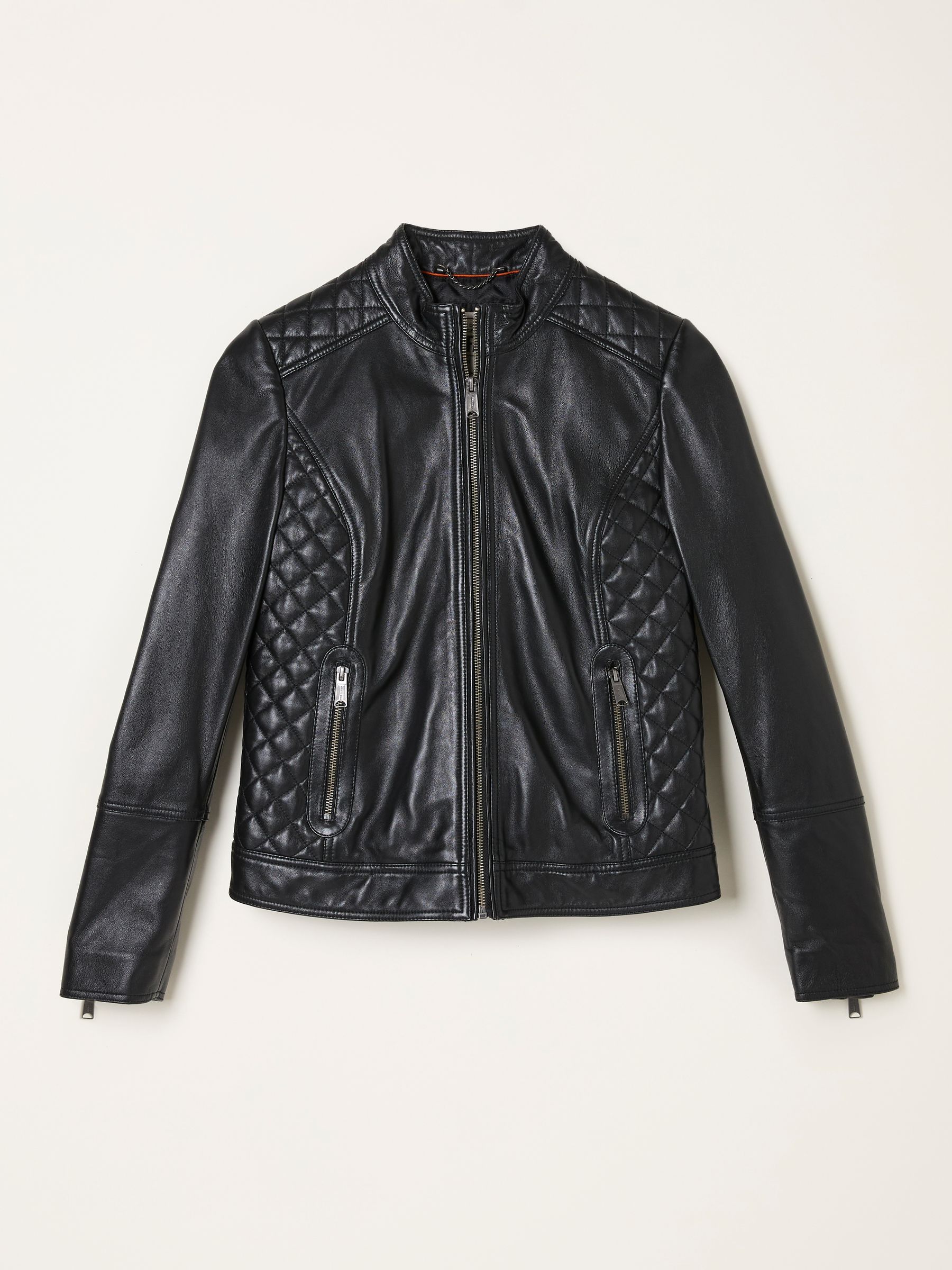 Leanna Black Leather Jacket - Image 1 of 1