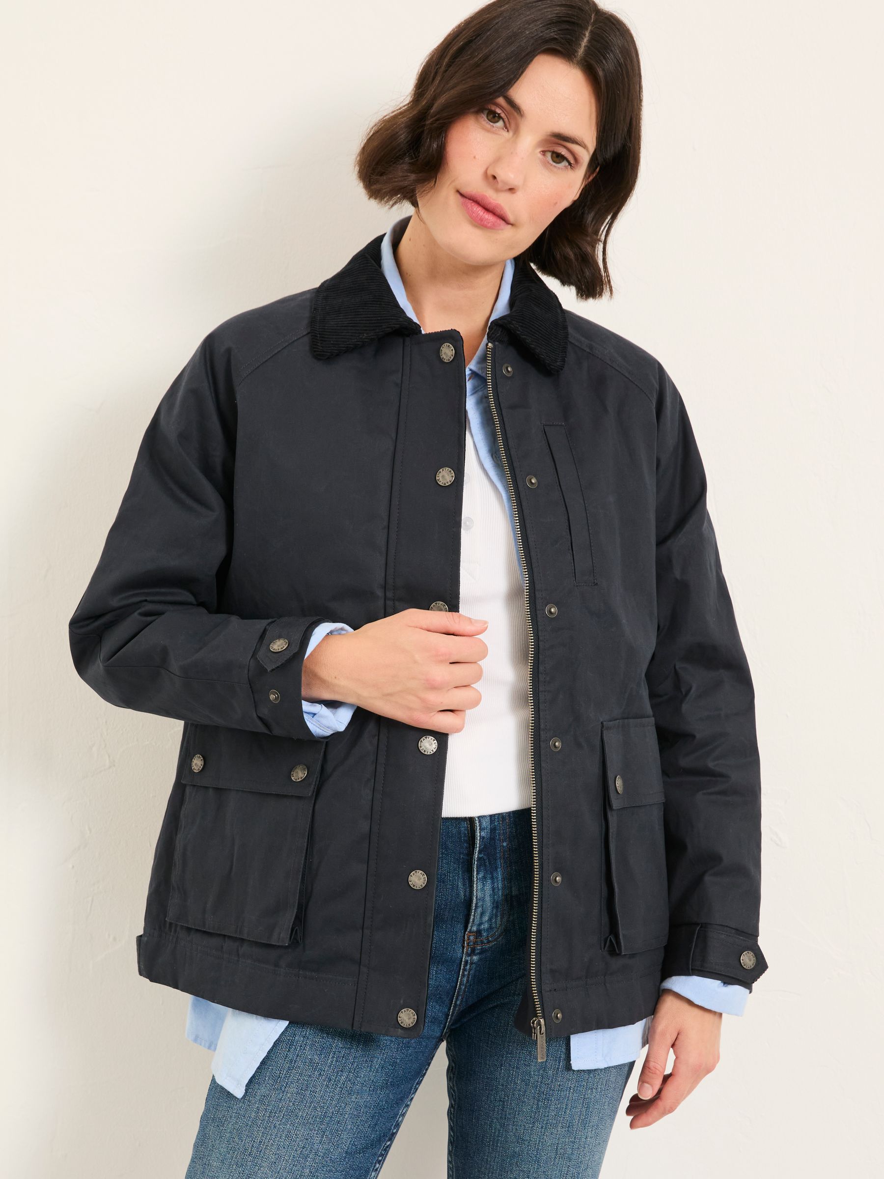 Devon Navy Heritage Jacket - Image 2 of 8