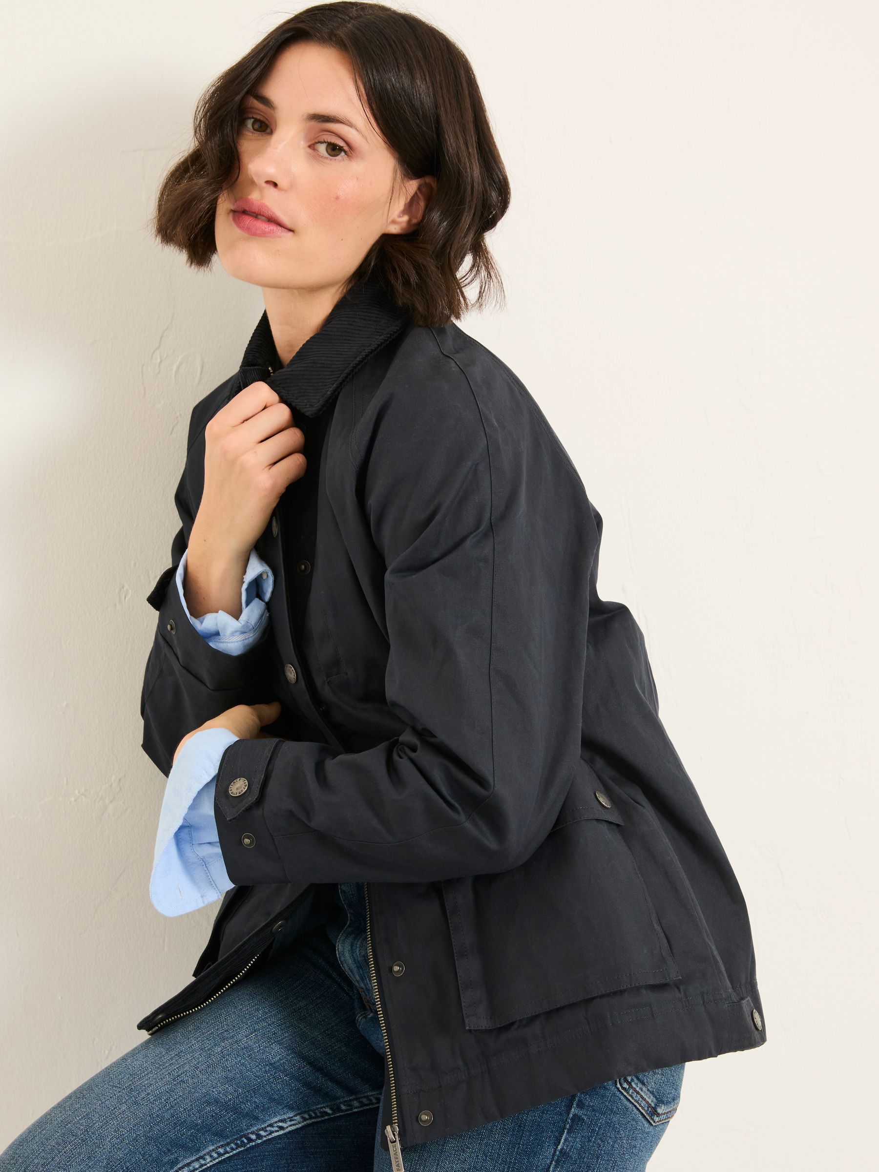 Devon Navy Heritage Jacket - Image 6 of 8